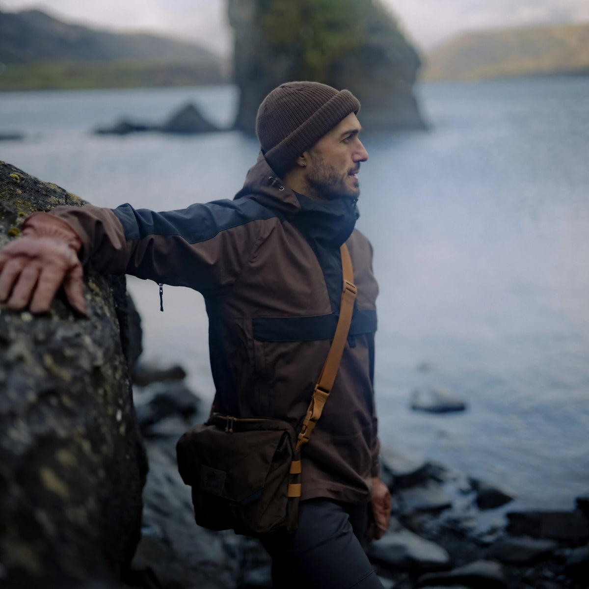 Helikon-Tex WOODSMAN Anorak bunda, Taiga green – v použití 2