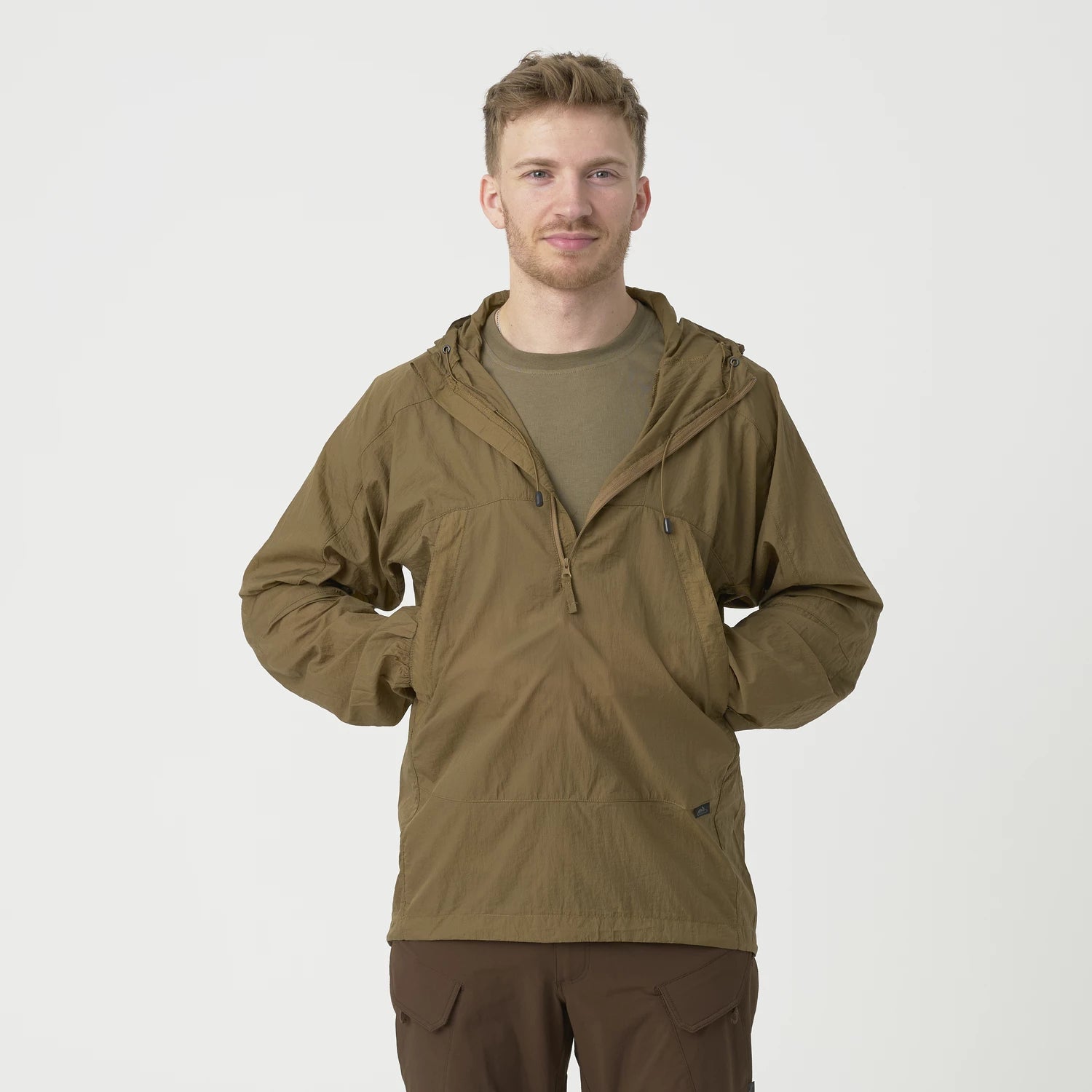 Helikon-Tex WINDRUNNER vetrovka WindPack Nylon, US Woodland – detail 2