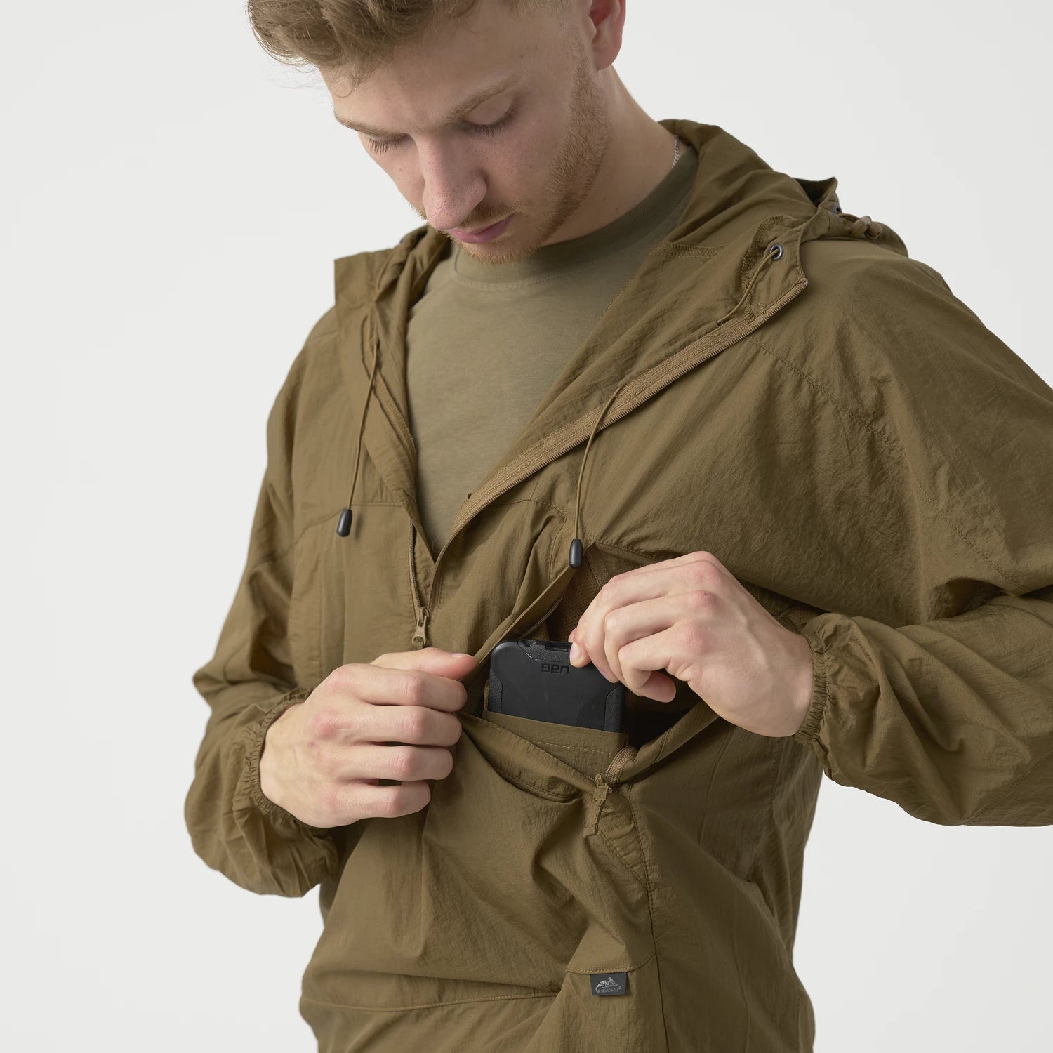 Helikon-Tex WINDRUNNER vetrovka WindPack Nylon, Flecktarn – detail 3