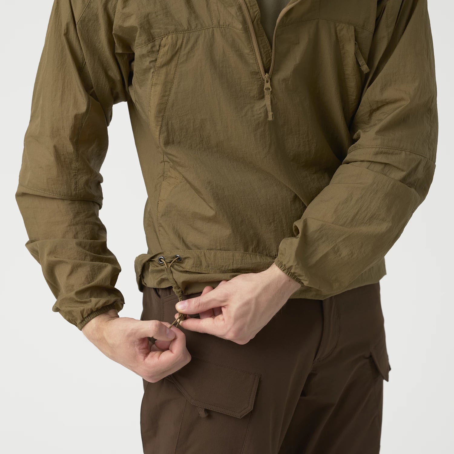 Helikon-Tex WINDRUNNER vetrovka WindPack Nylon, Alpha Green – detail 5