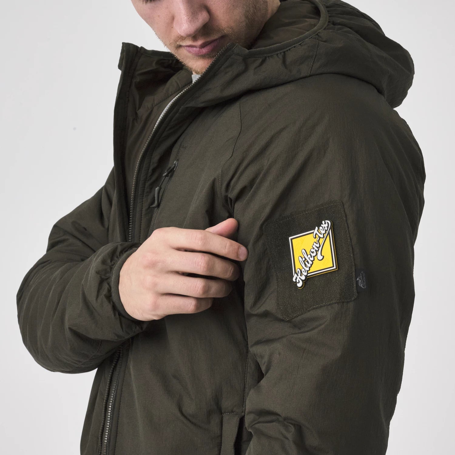 Helikon-Tex Wolfhound bunda Climashield®, čierna – detail 8