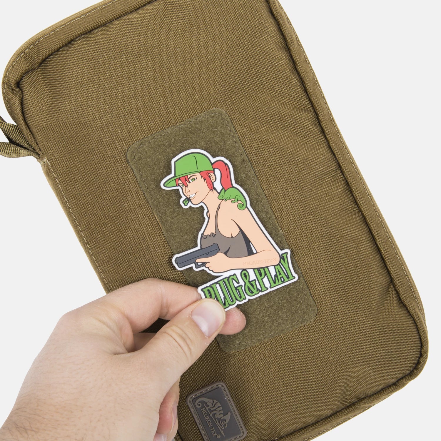 Helikon-Tex Mini Service Pocket® vrecko Cordura®, olivovo zelená – detail 4
