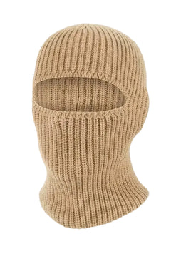 WARAGOD Mehka pletena kučma 2 v 1, khaki
