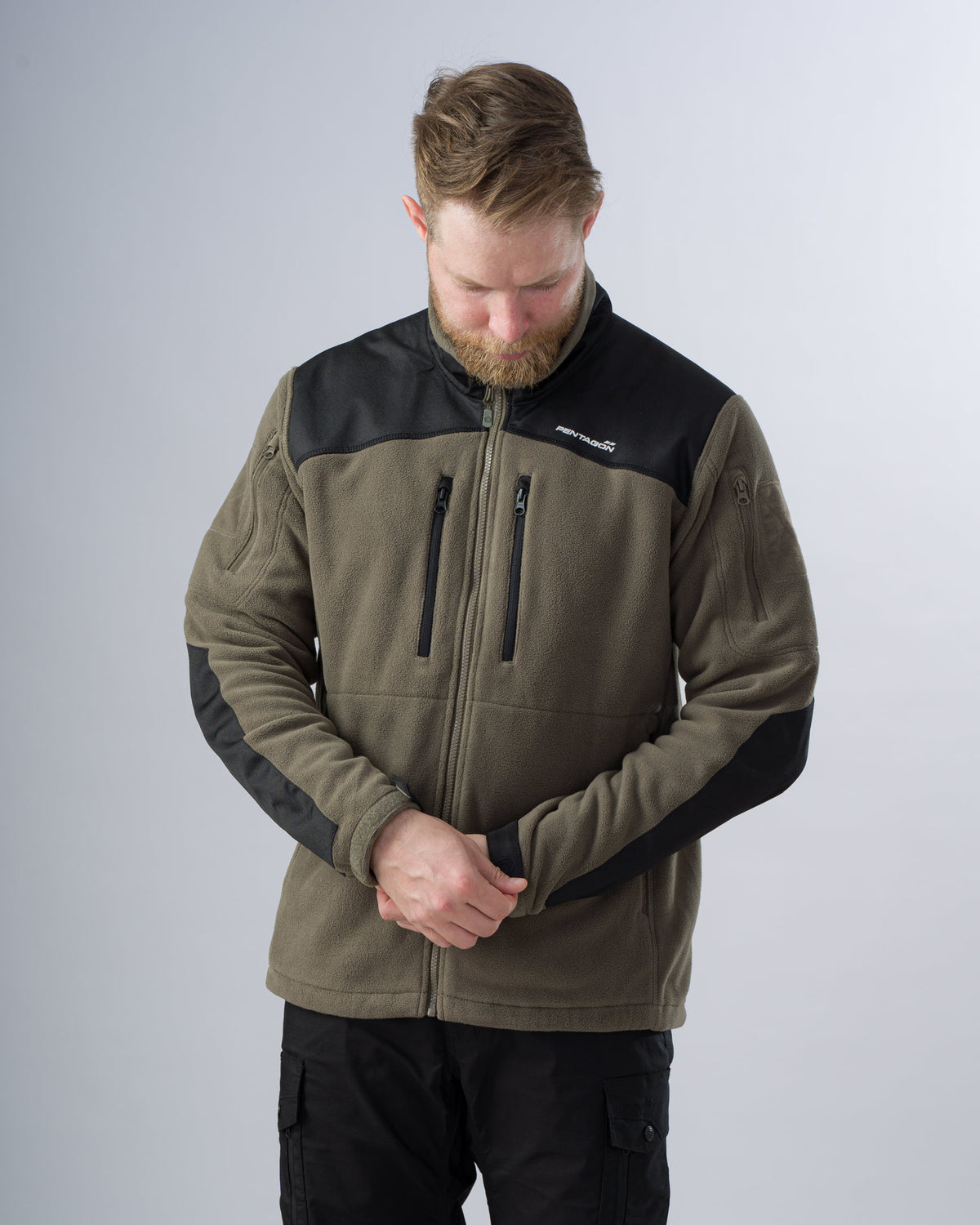 Pentagon Fleece- Jacke Nestor Tactical, schwarz