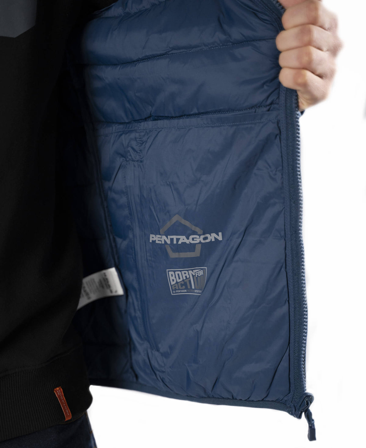 Pentagon Nucleus Herren-Übergangsjacke, rot