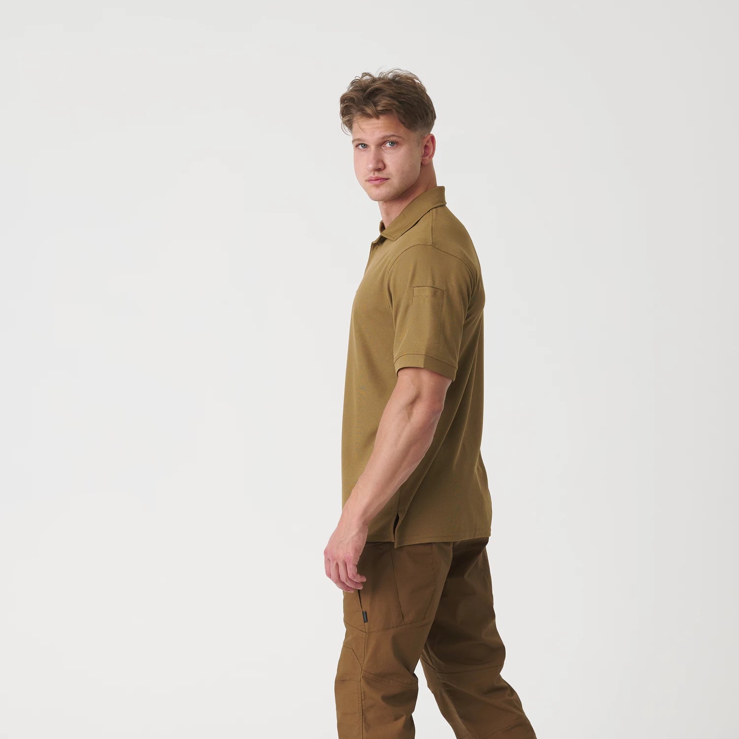 Helikon-Tex UTL polokošeľa Top Cool TopCool, Olive Green – detail 1