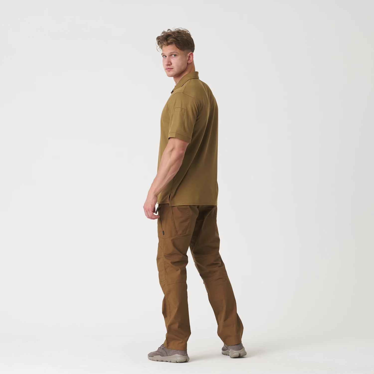 Helikon-Tex UTL polokošeľa Top Cool TopCool, Khaki – detail 4