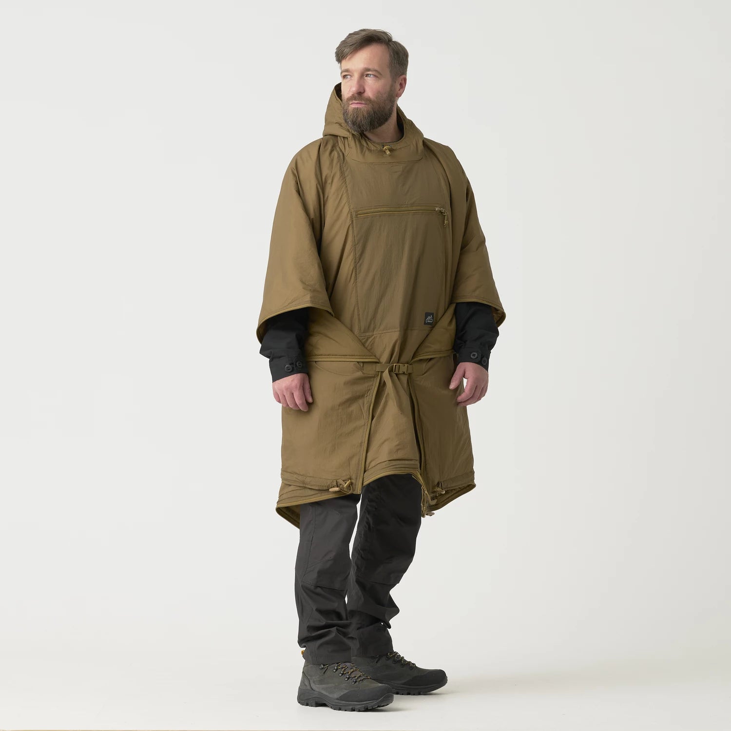 Helikon-Tex SWAGMAN ROLL pončo, zelená tráva – detail 1