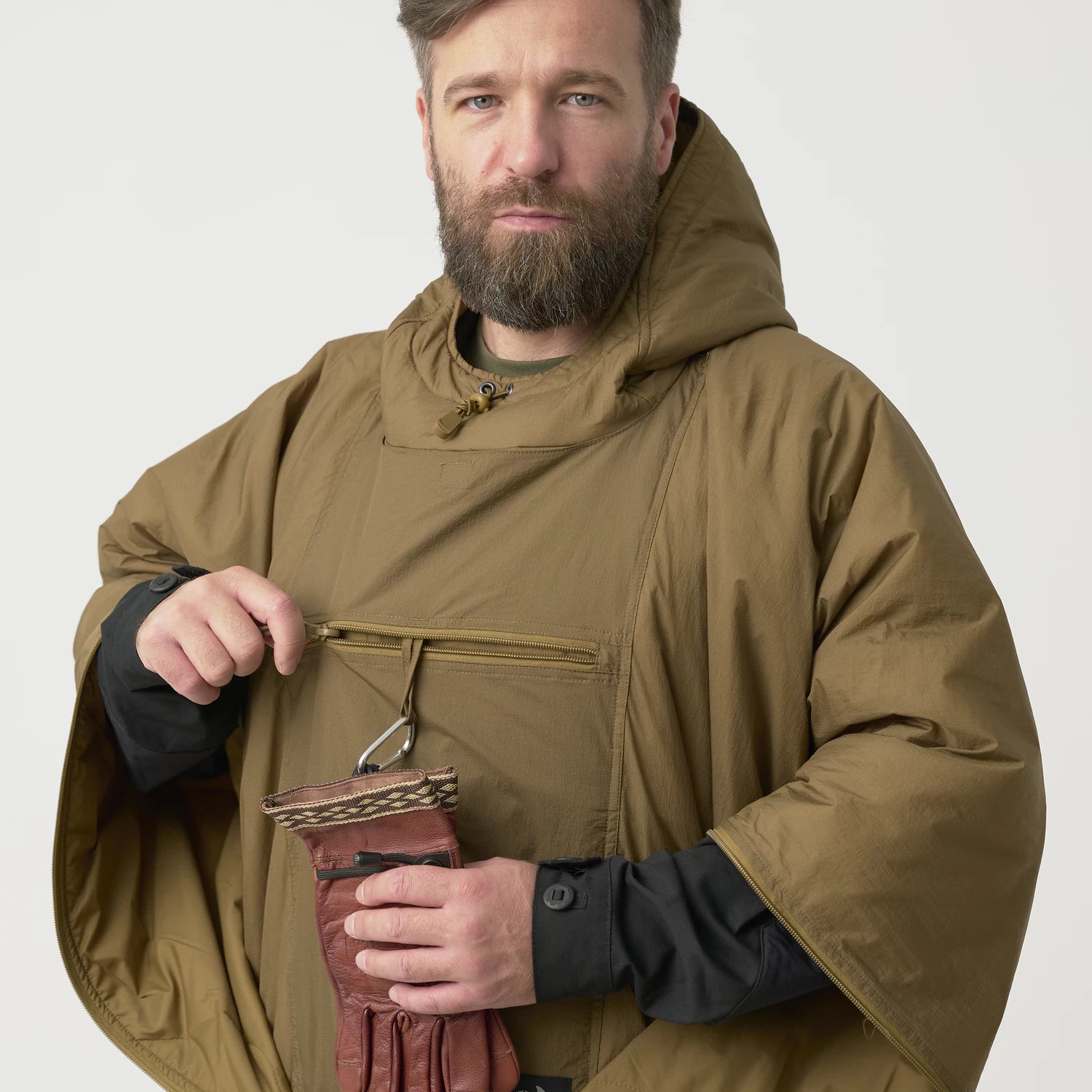 Helikon-Tex SWAGMAN ROLL pončo, Shadow Grey – detail 3