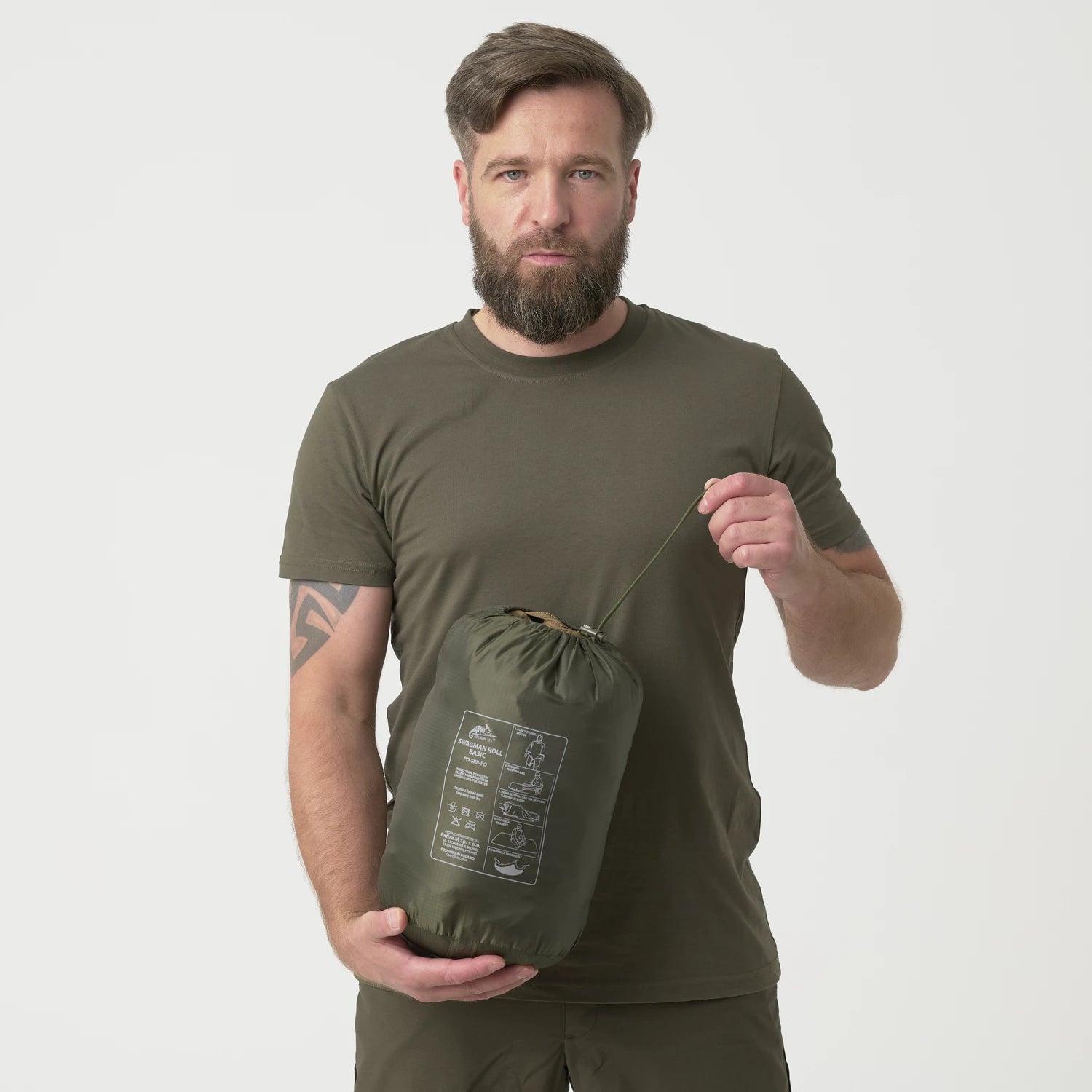 Helikon-Tex SWAGMAN ROLL Basic vložka do ponča, Coyote – detail 4
