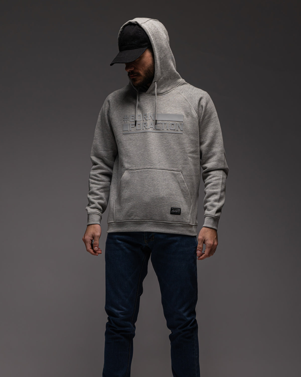 Pentagon Kapuzenpullover Born For Action, melange