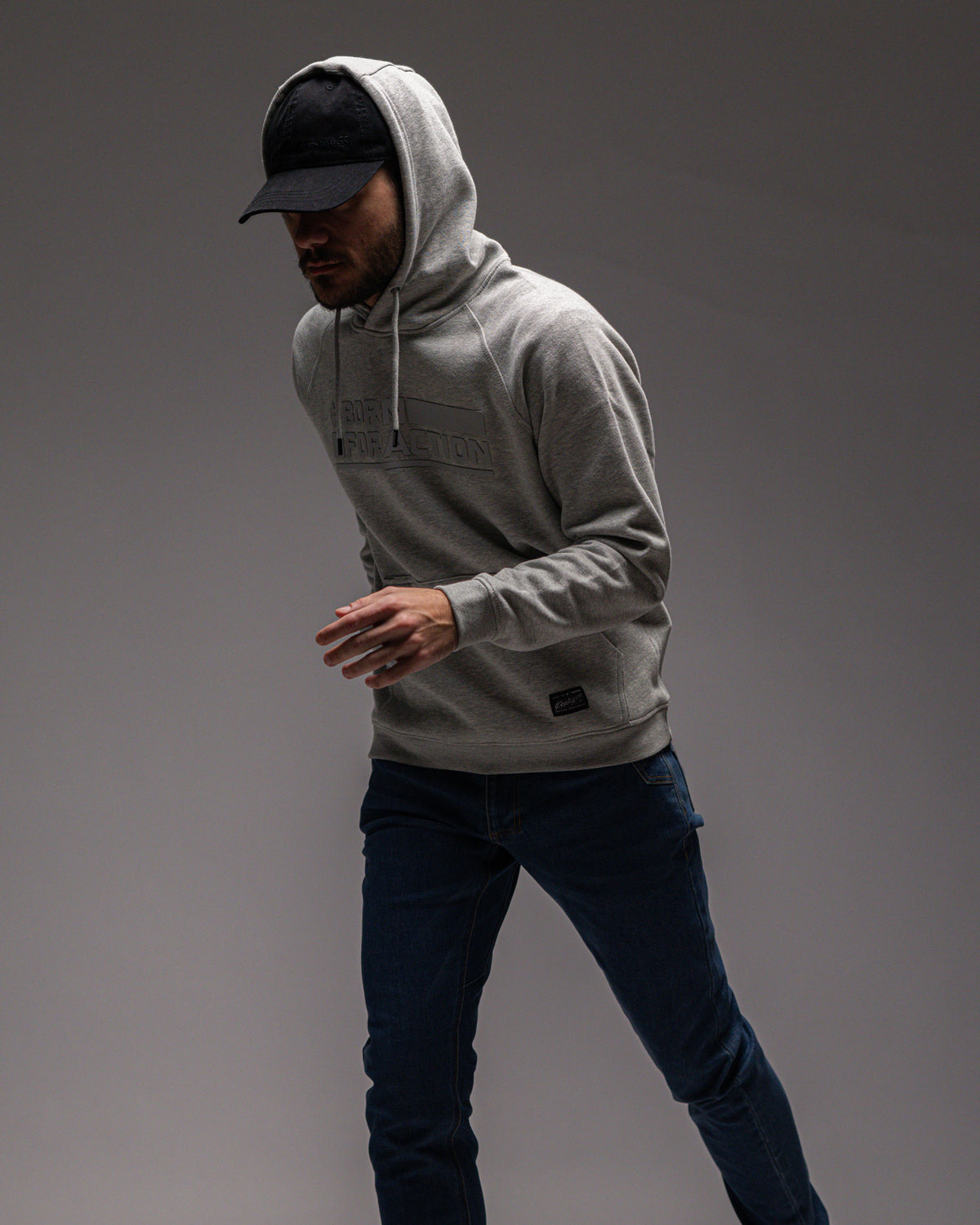 Pentagon Kapuzenpullover Born For Action, schwarz