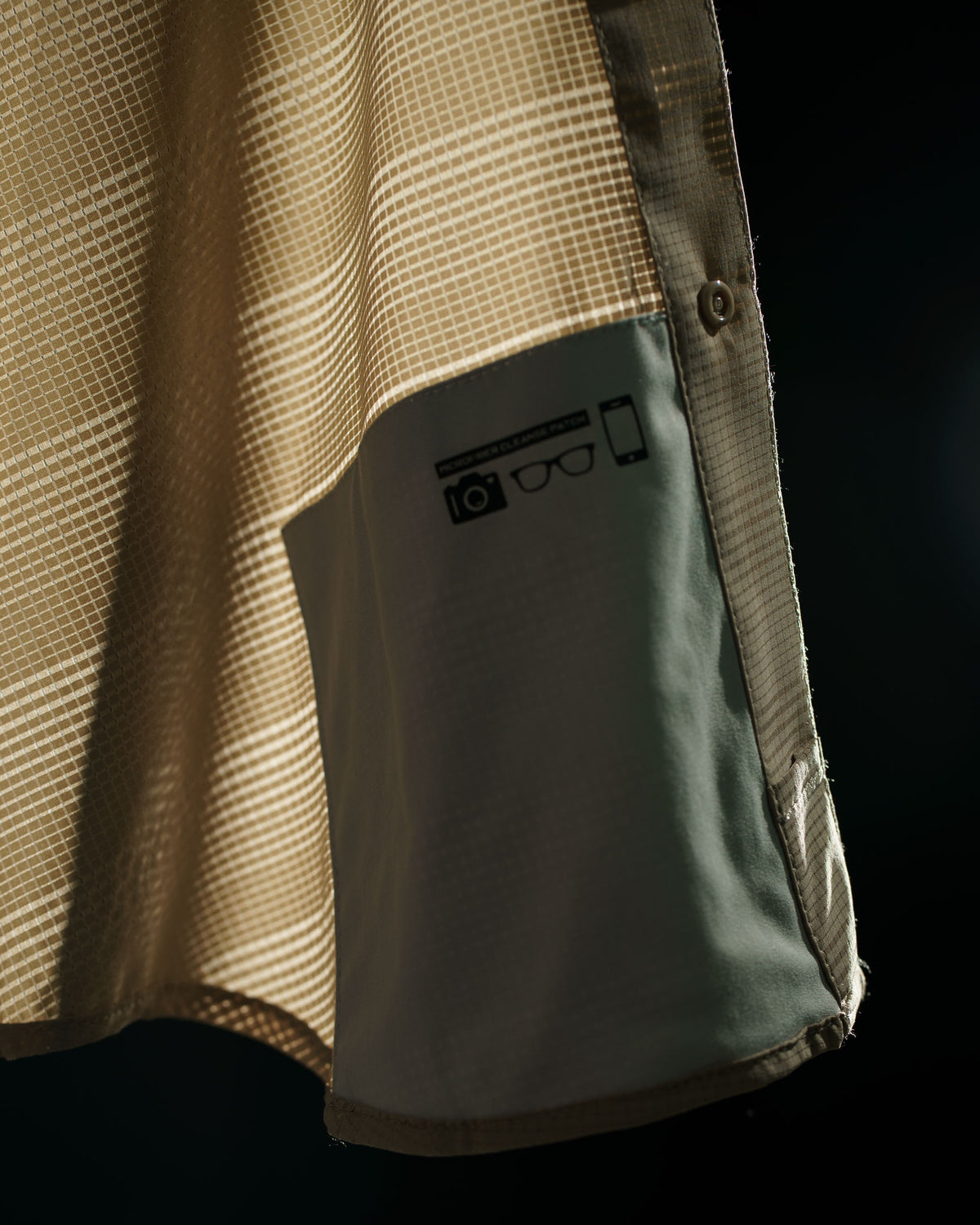 Pentagon Ripple Sunproof srajca, khaki
