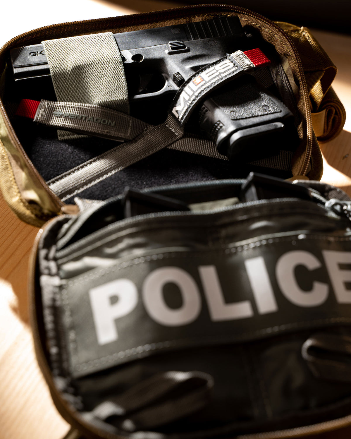 Pentagon Hüfttasche Runner, schwarz
