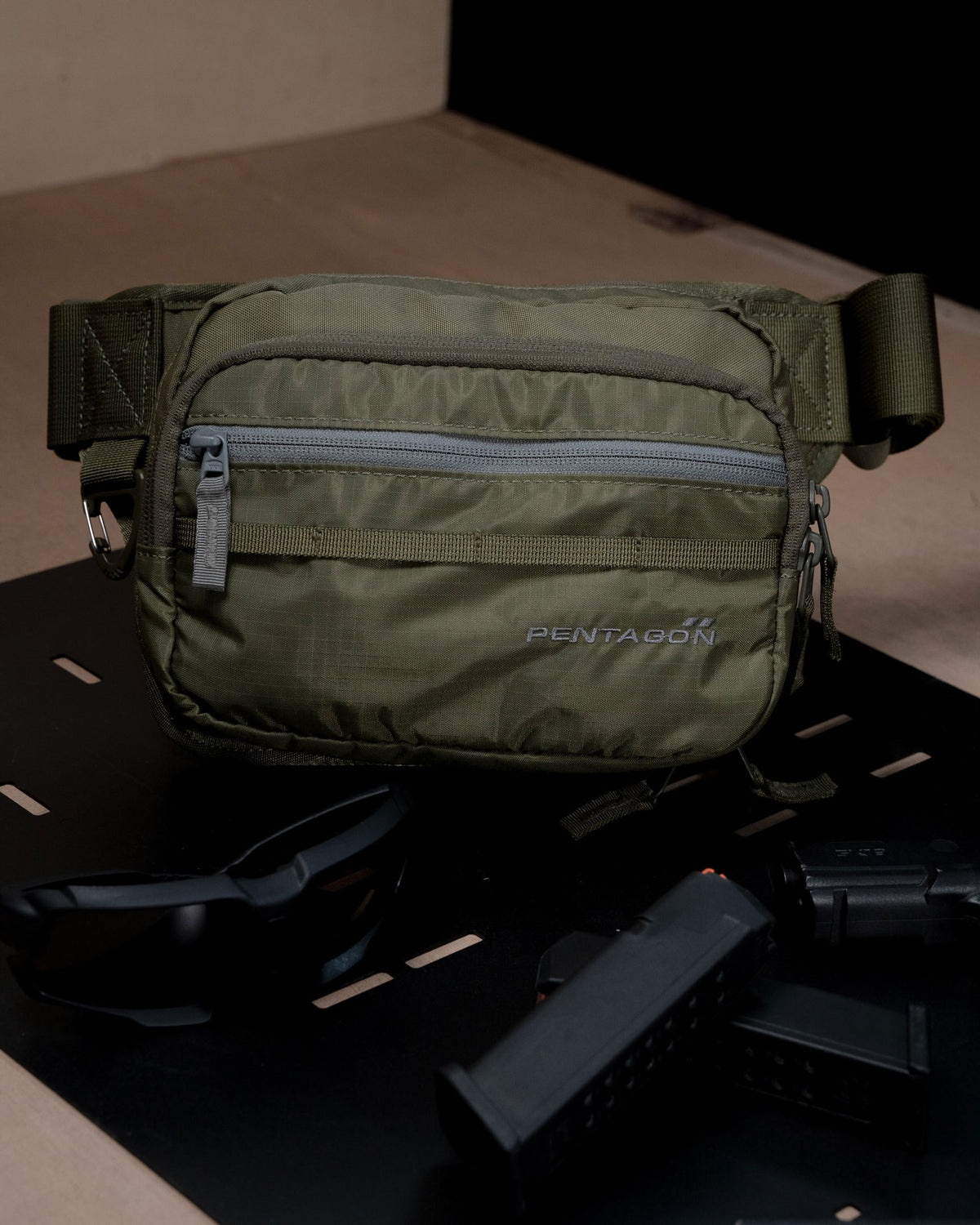 Pentagon Hüfttasche Runner, schwarz