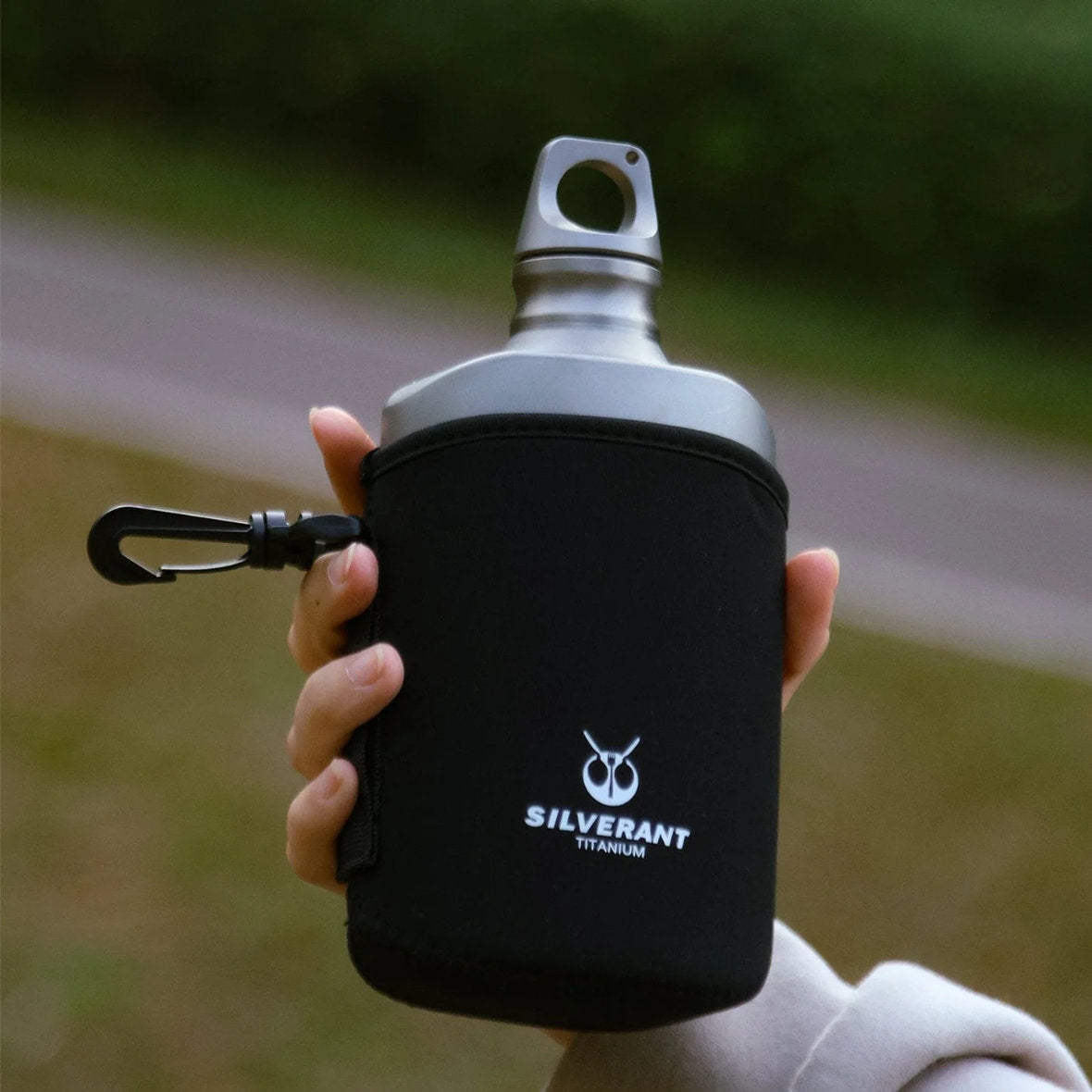 Silverant titánová fľaša slim, 600ml