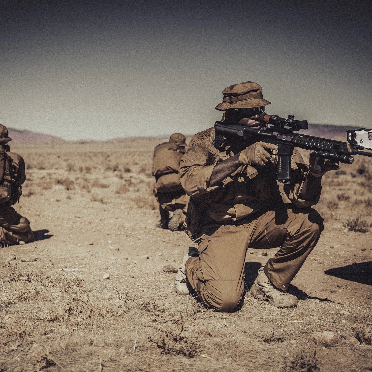 Helikon-Tex BDU Mk2 nohavice, US Woodland – v použití 3