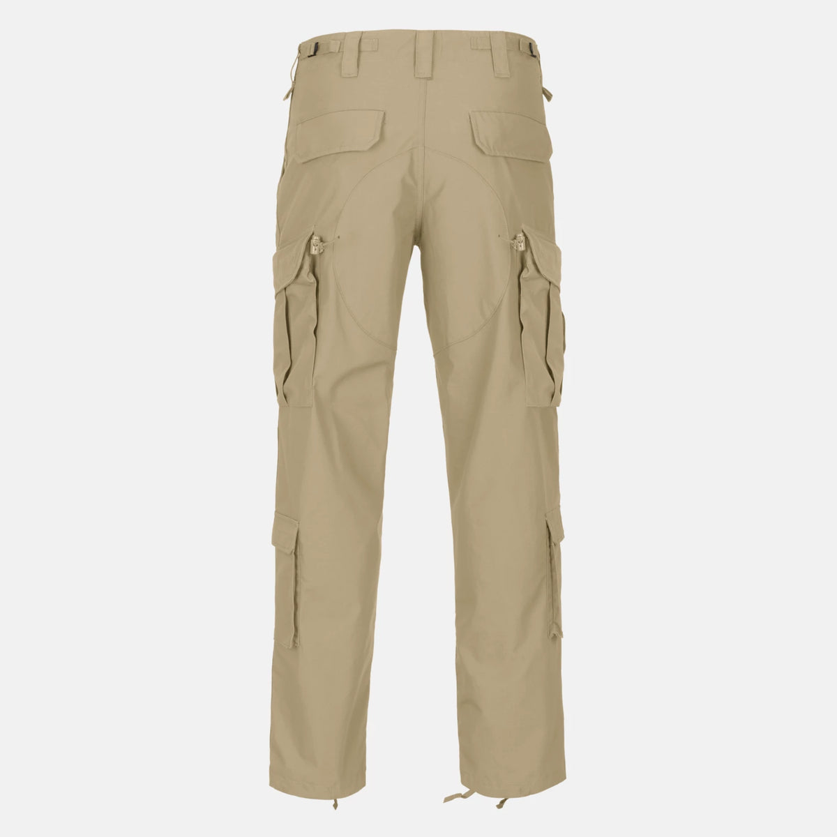 Helikon-Tex CPU nohavice Cotton Ripstop, Khaki – zadná strana