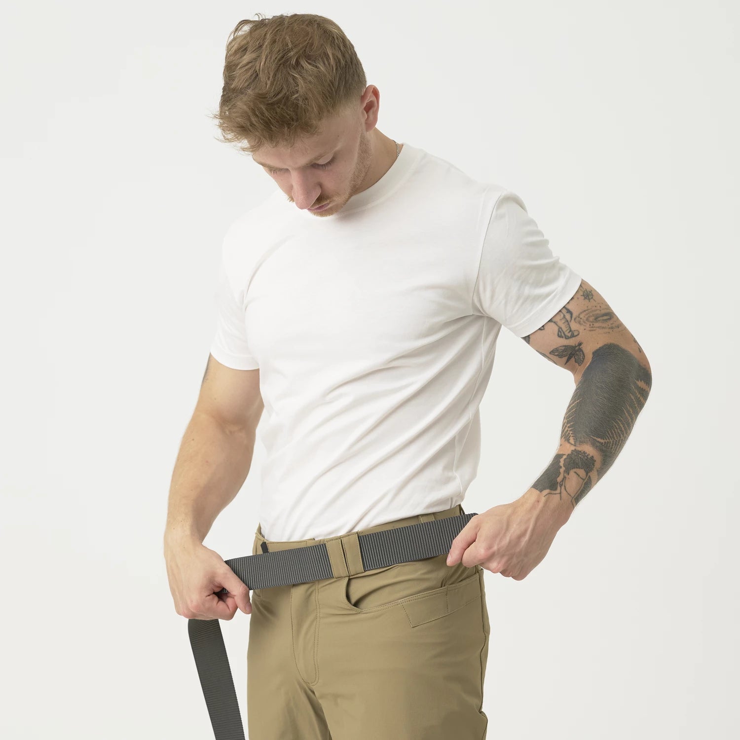 Helikon-Tex COVERT nohavice VersaStretch taktické Versa Stretch, Taiga Green – detail 3