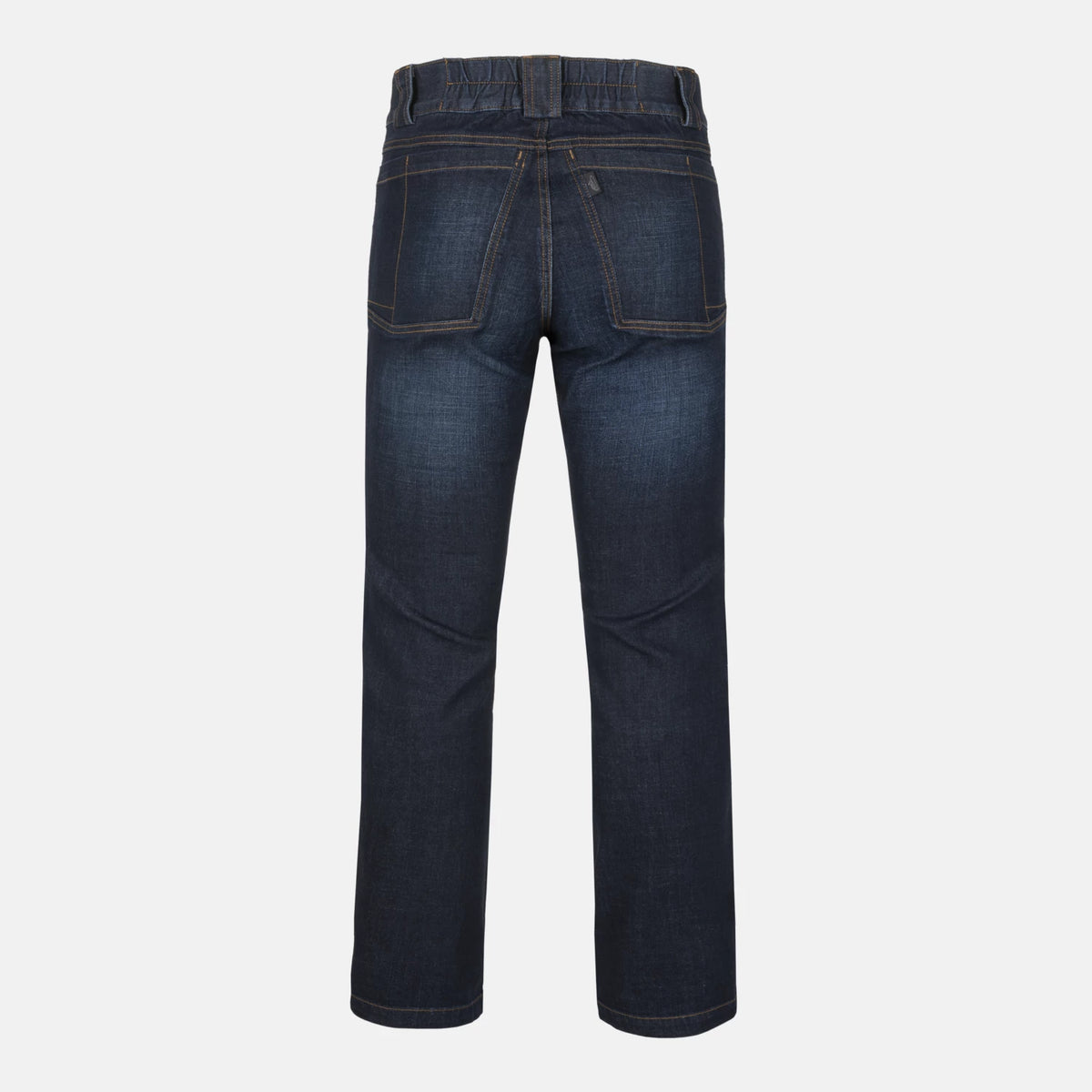 Helikon-Tex Greyman Tactical Jeans nohavice denim, dark blue – zadná strana