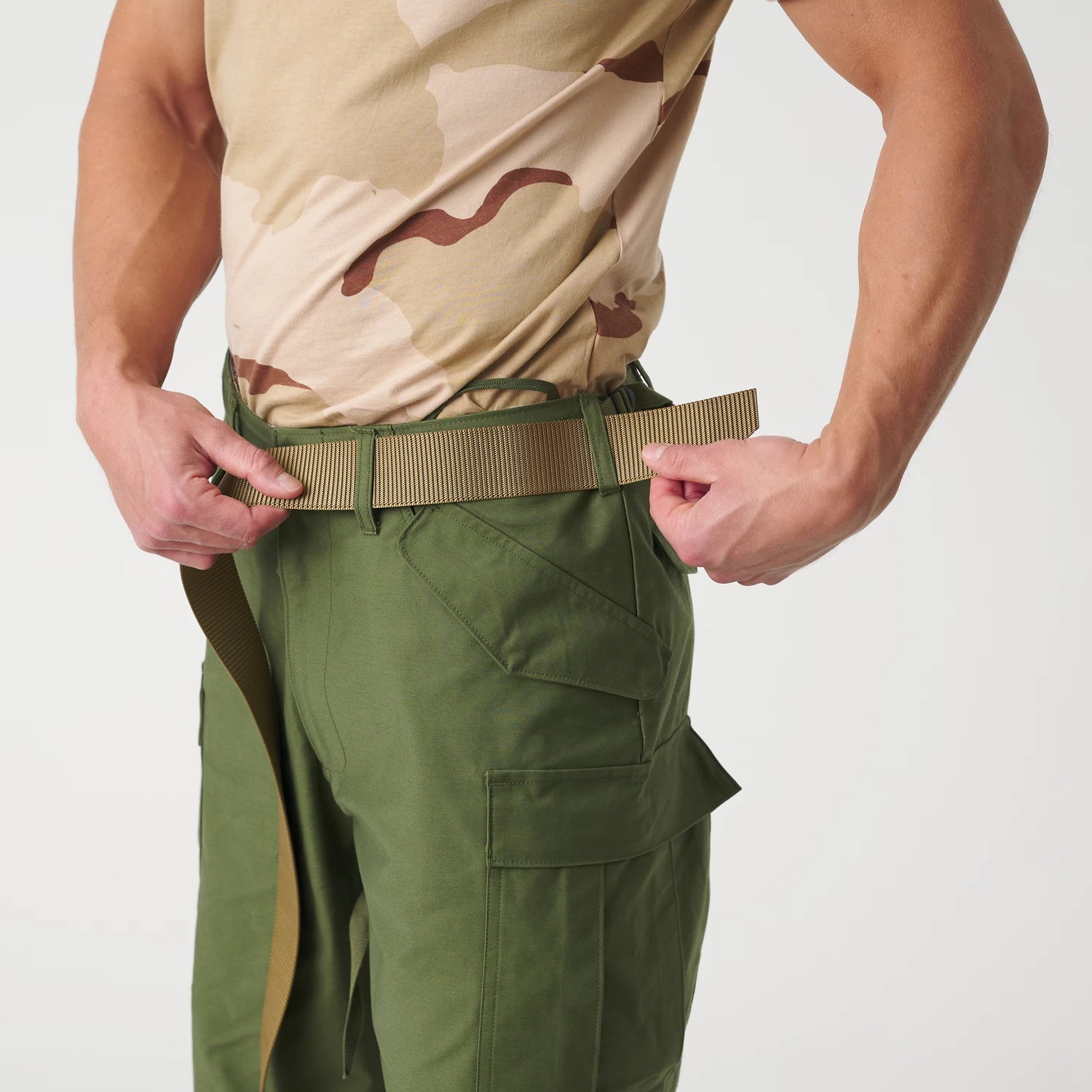 Helikon-Tex M65 nohavice Nyco Sateen, US Woodland – detail 15