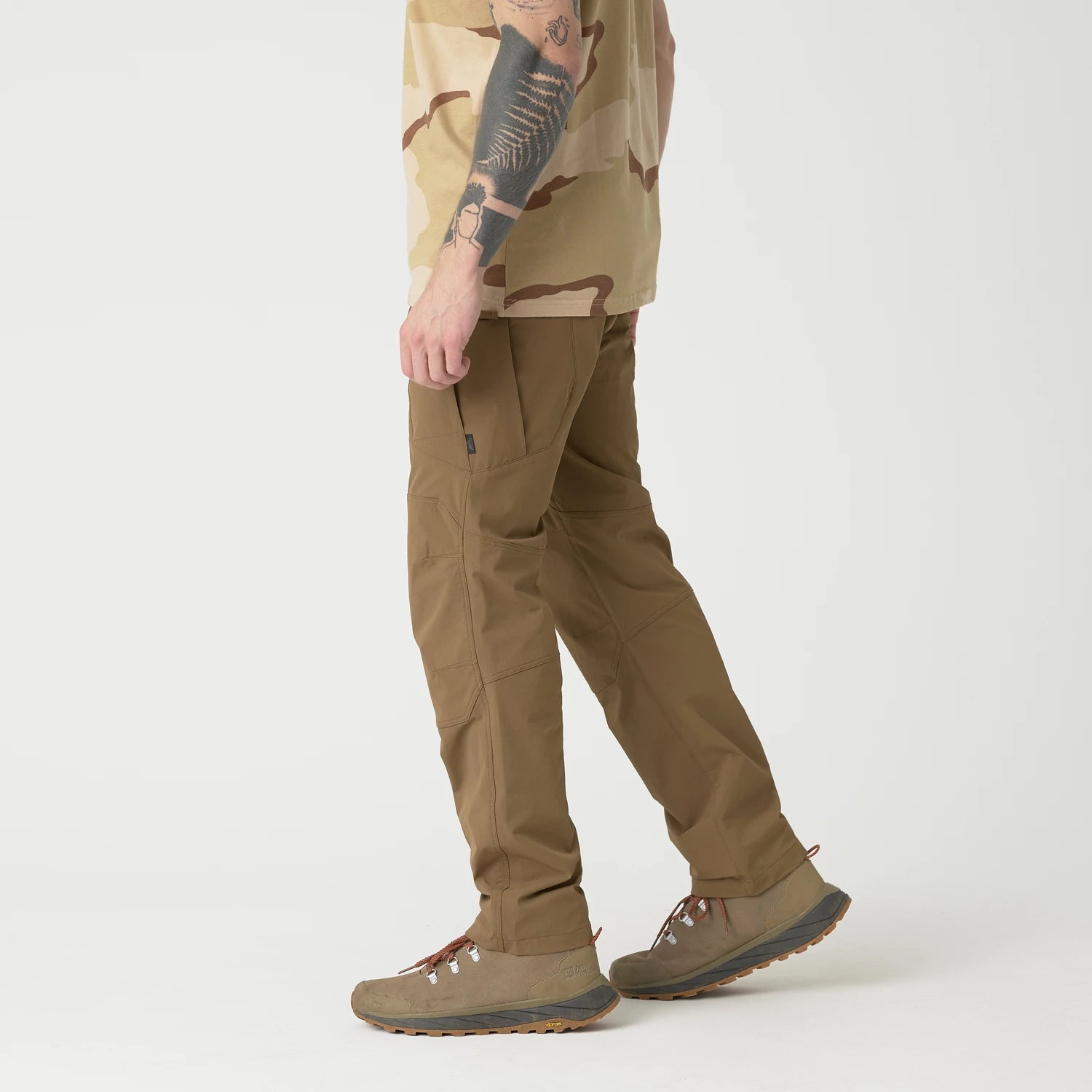 Helikon-Tex OTP nohavice VersaStretch taktické outdoorové Versa Stretch, Earth Brown – detail 1