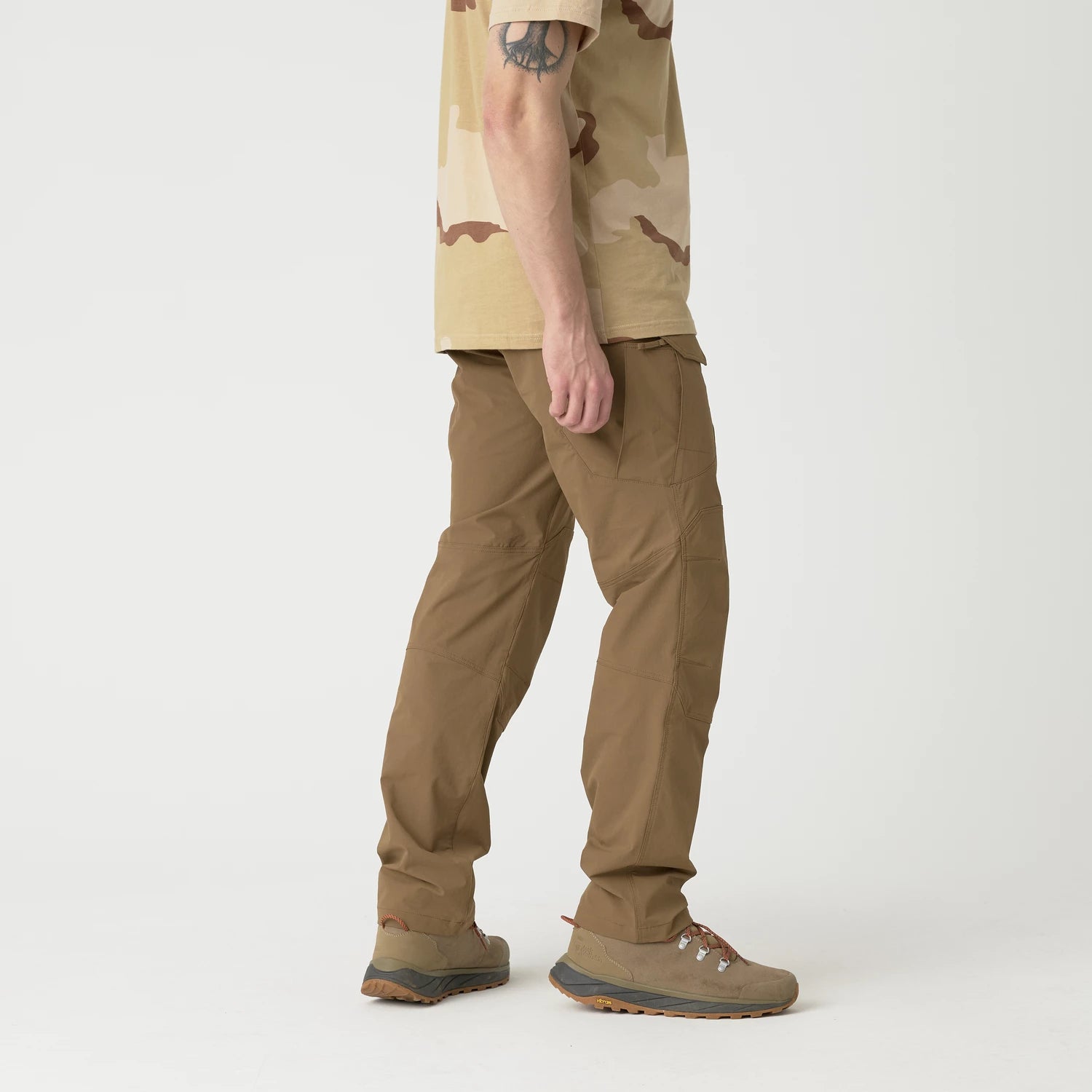Helikon-Tex OTP nohavice VersaStretch taktické outdoorové Versa Stretch, Earth Brown – detail 2