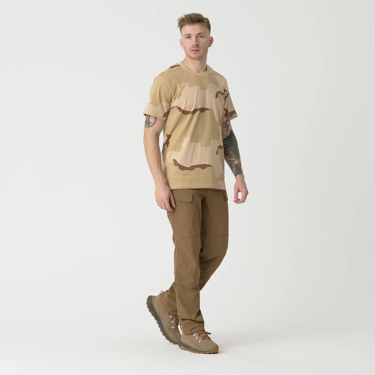 Helikon-Tex OTP nohavice VersaStretch taktické outdoorové Versa Stretch, Earth Brown – detail 3