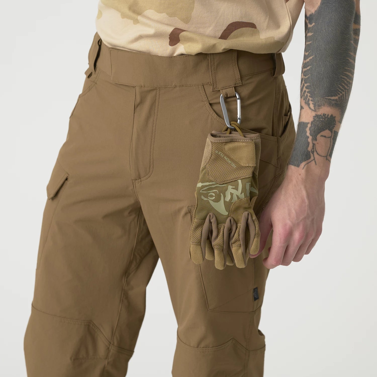 Helikon-Tex OTP nohavice VersaStretch taktické outdoorové Versa Stretch, Earth Brown – detail 9