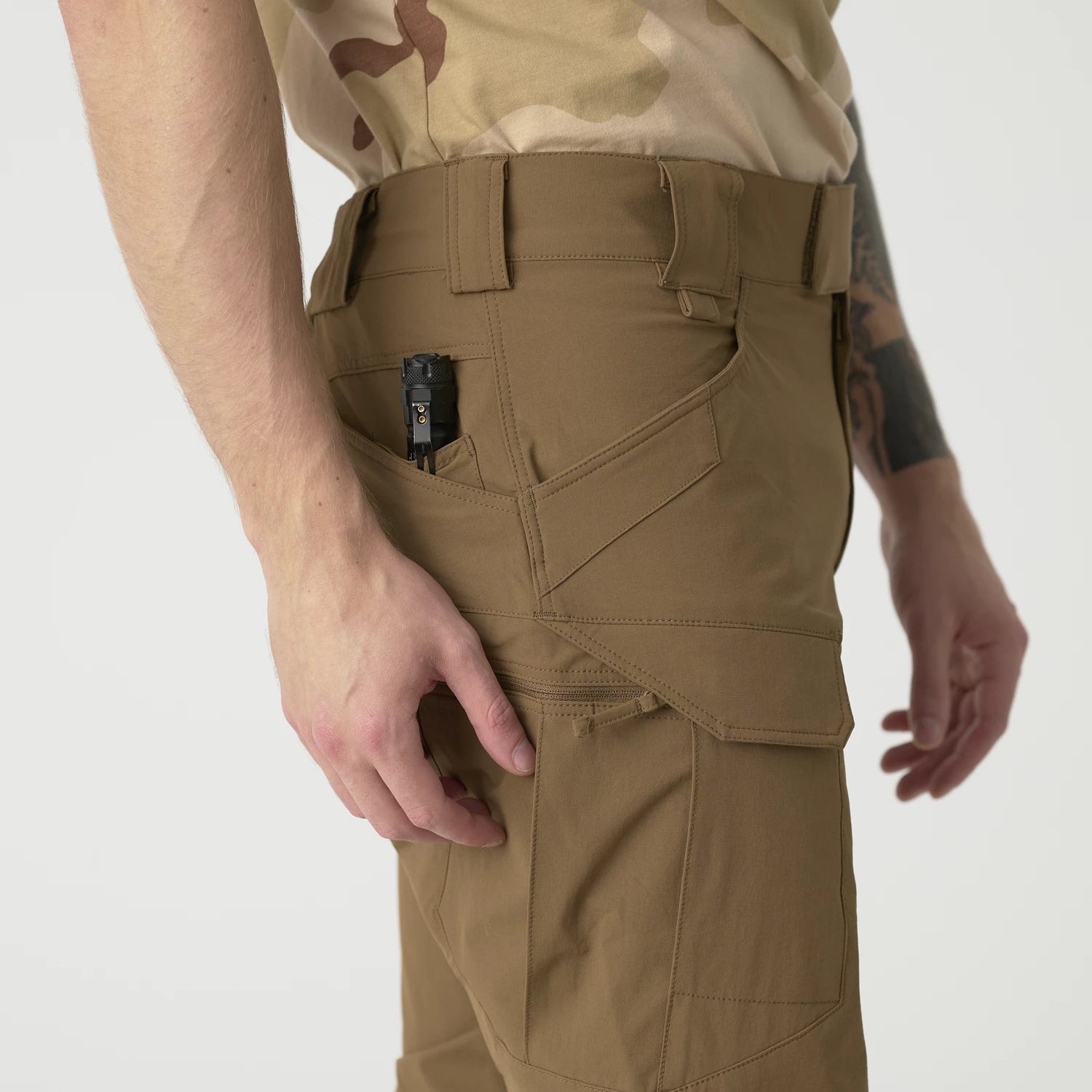 Helikon-Tex OTP nohavice VersaStretch taktické outdoorové Versa Stretch, Navy Blue – detail 11