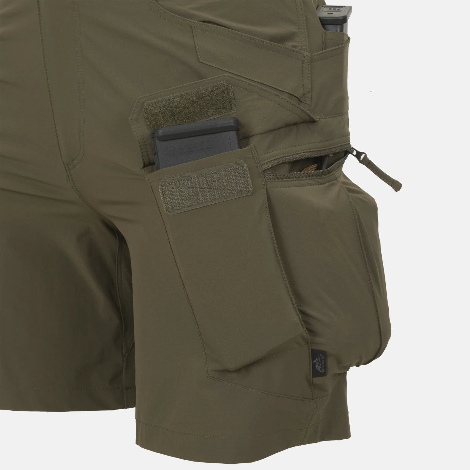 Helikon-Tex Ultra OTUS šortky VersaStretch outdoorové taktické Versa Stretch Lite Outdoorove, Shadow Grey – detail 1