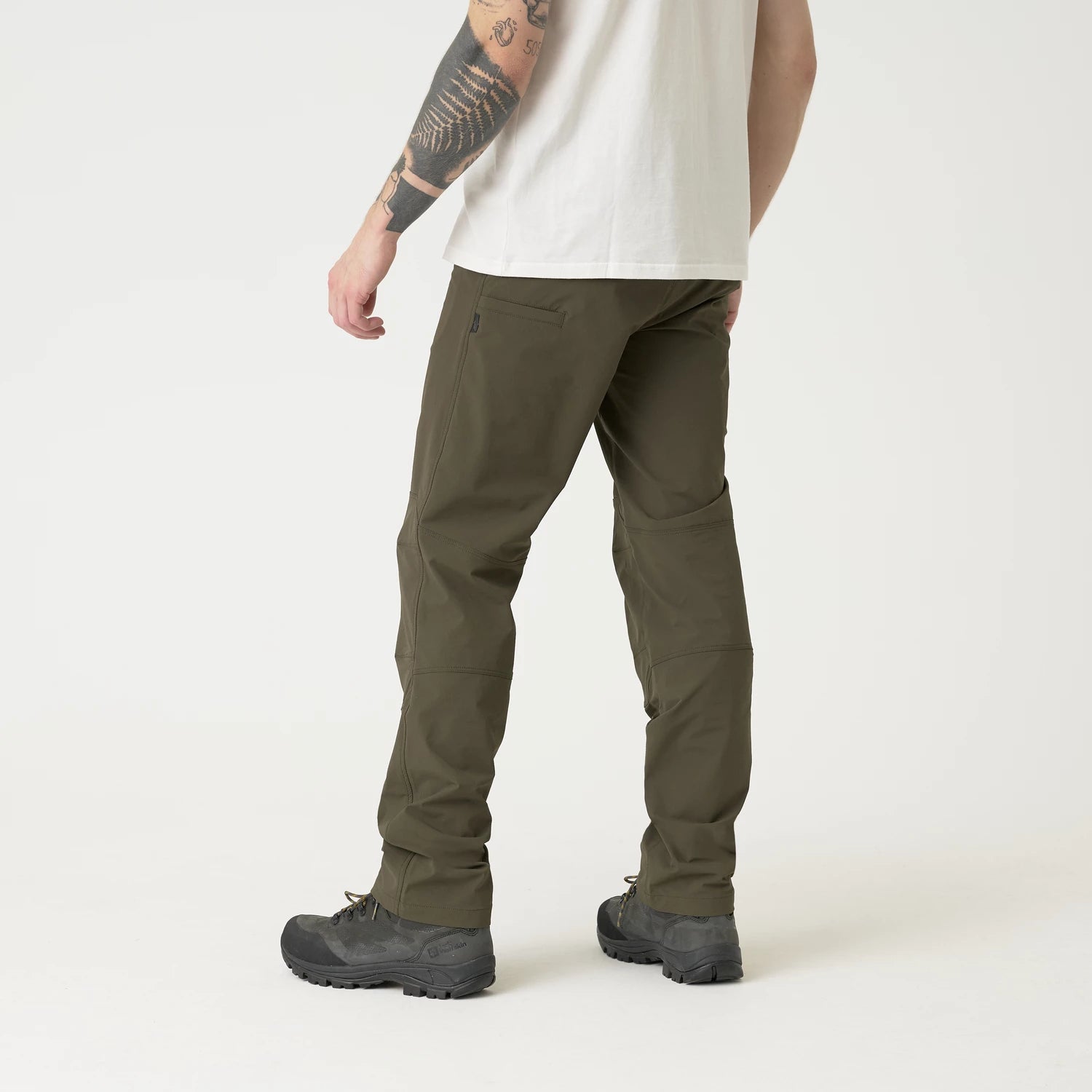 Helikon-Tex VersaStretch trekingové nohavice taktické, Taiga Green – detail 2