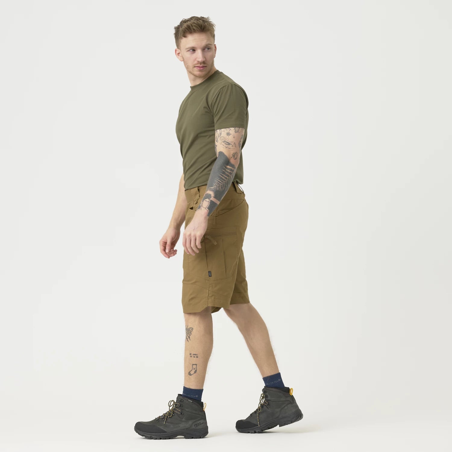 Helikon-Tex Urban Tactical 11" krátke nohavice Rip-Stop polycotton, adaptive green – detail 1