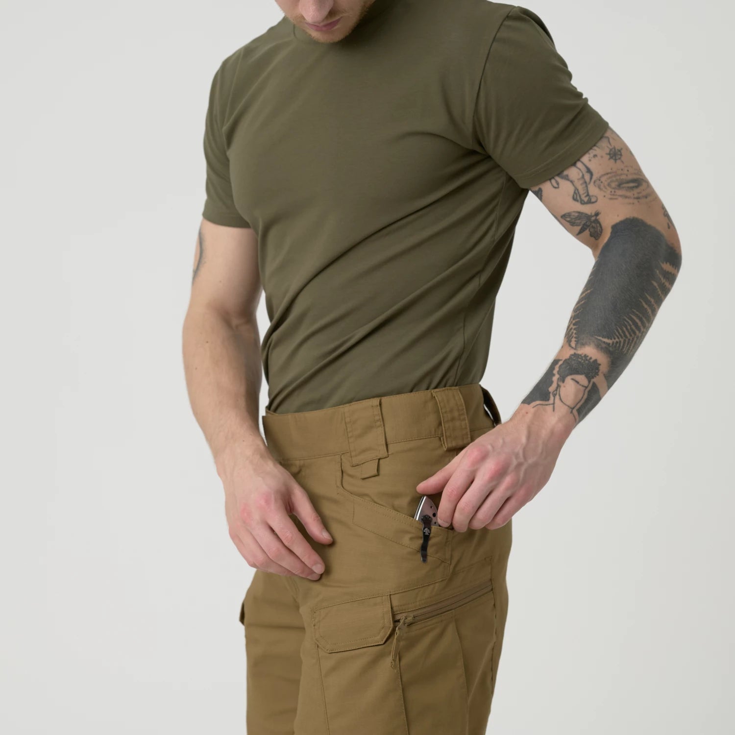 Helikon-Tex UTS Urban Tactical Shorts šortky taktické 8.5", olive green – detail 4