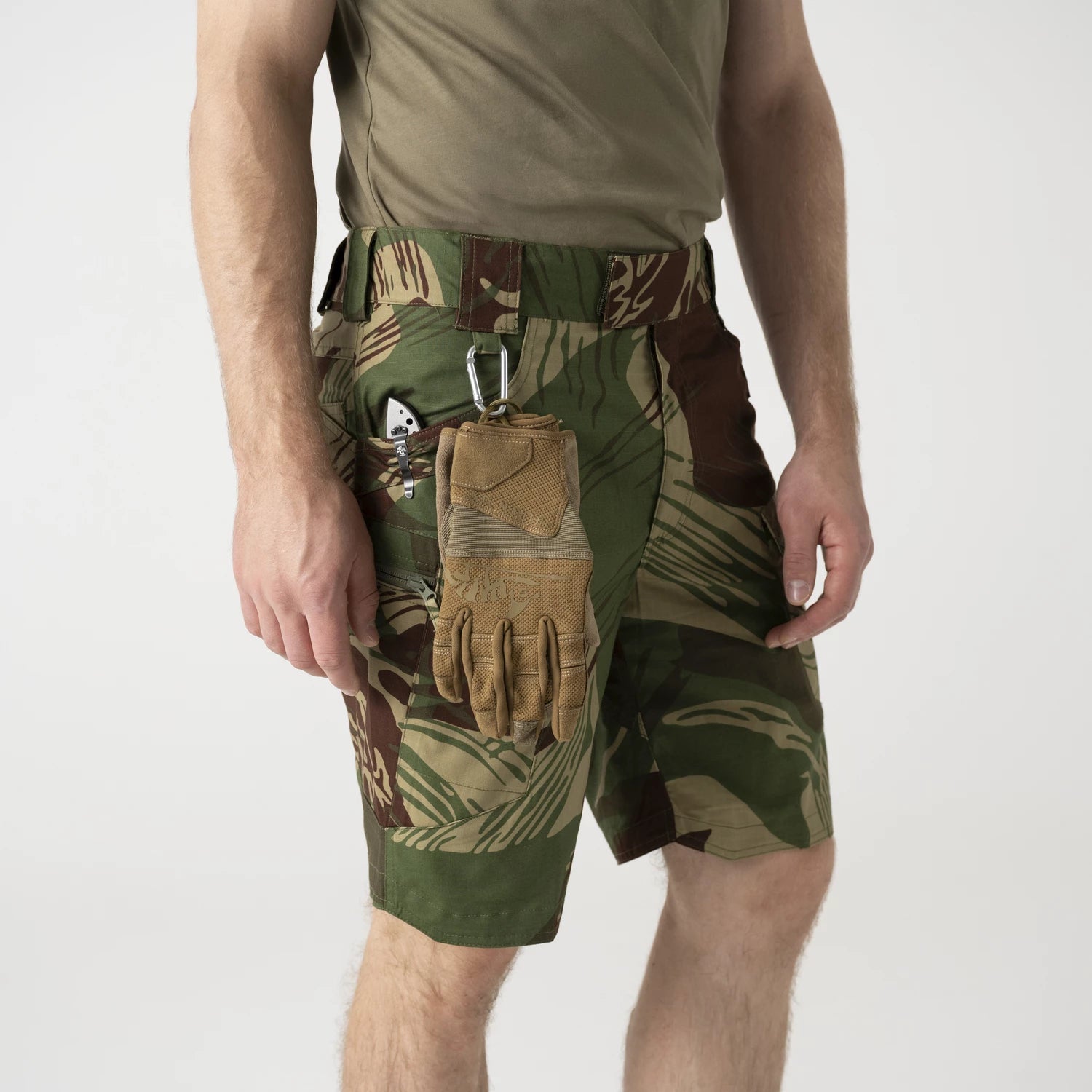 Helikon-Tex UTS Urban Tactical Shorts šortky taktické 8.5", khaki – detail 1