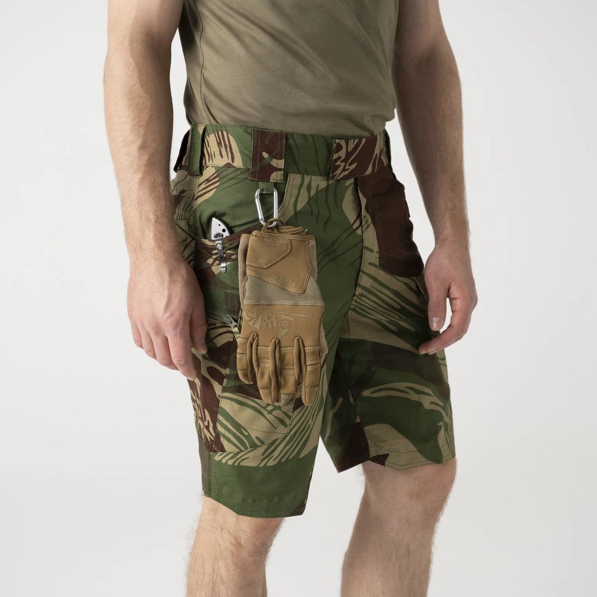 Helikon-Tex UTS Urban Tactical Shorts 8.5" šortky taktické, coyote – detail 1