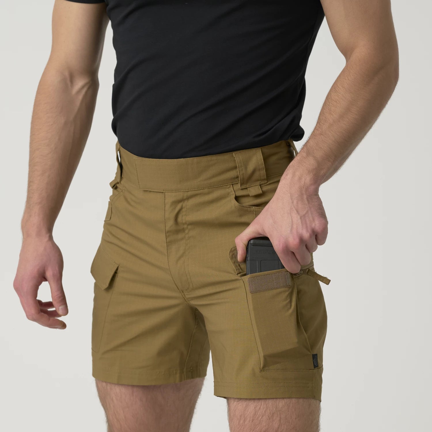 Helikon-Tex UTS 6" krátke nohavice, Coyote – detail 6
