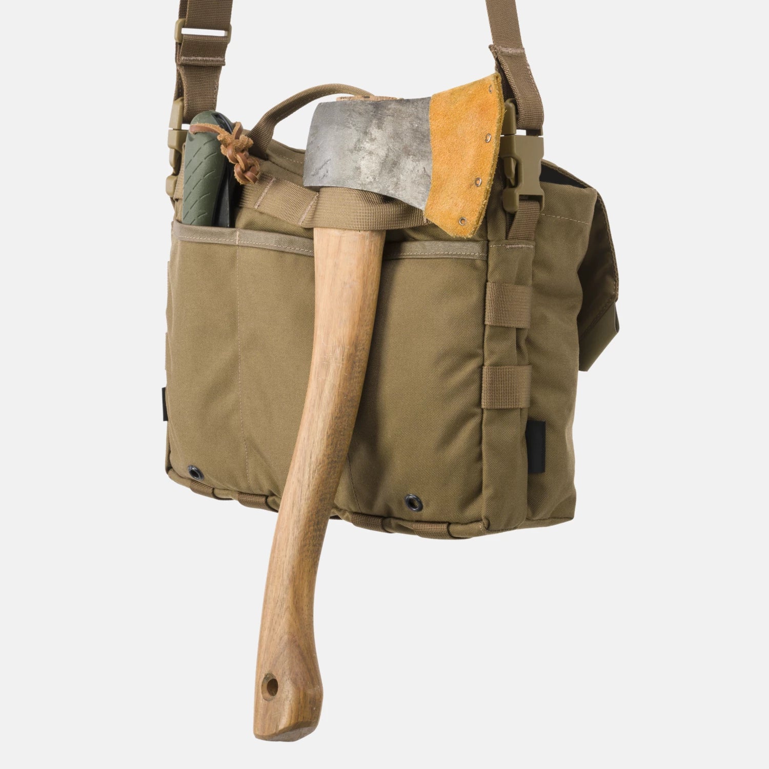 Helikon-Tex CLAYMORE taška Cordura, olivovo zelená/čierna – detail 6