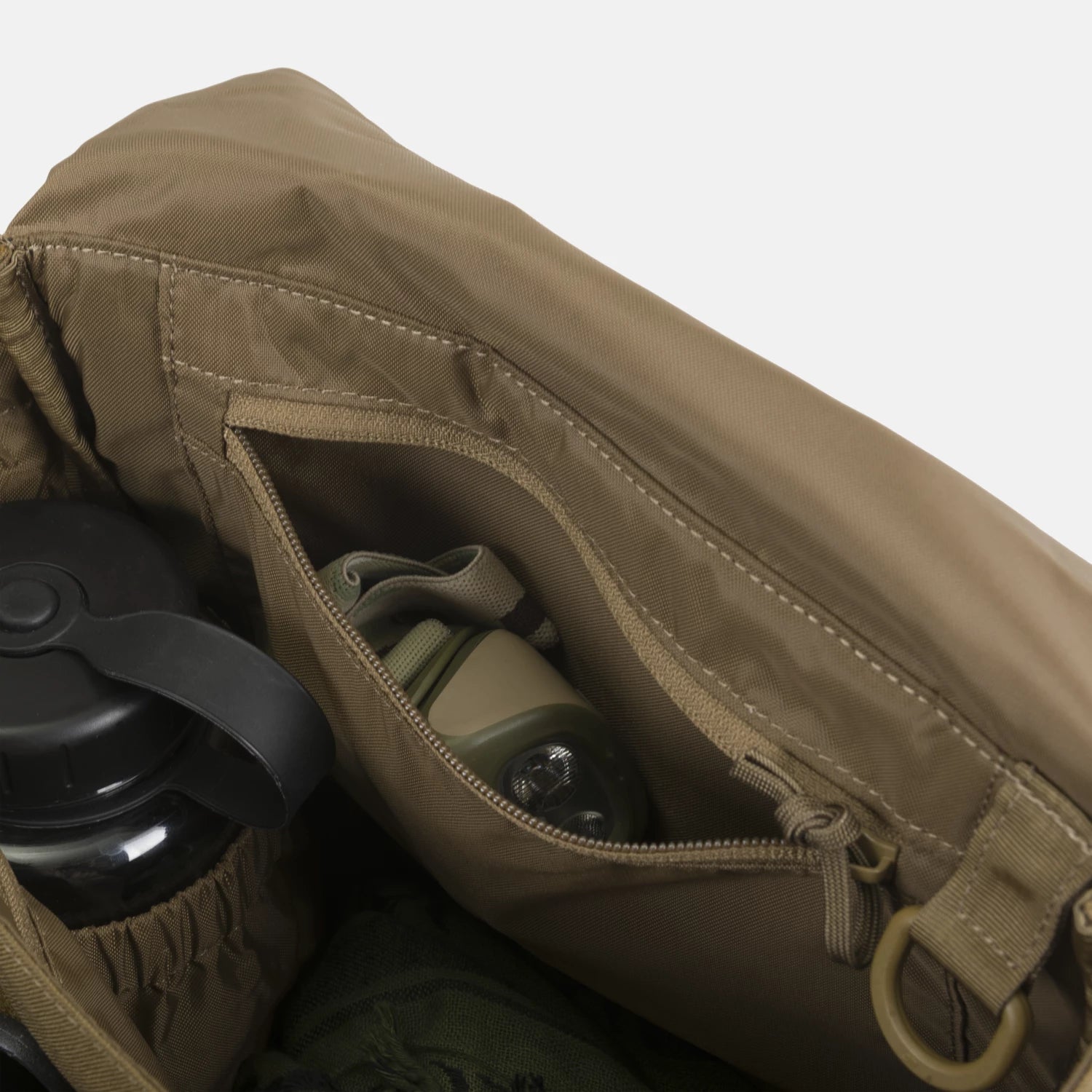 Helikon-Tex Bushcraft Haversack Bag taška cez rameno Cordura®, shadow grey/čierna – detail 3
