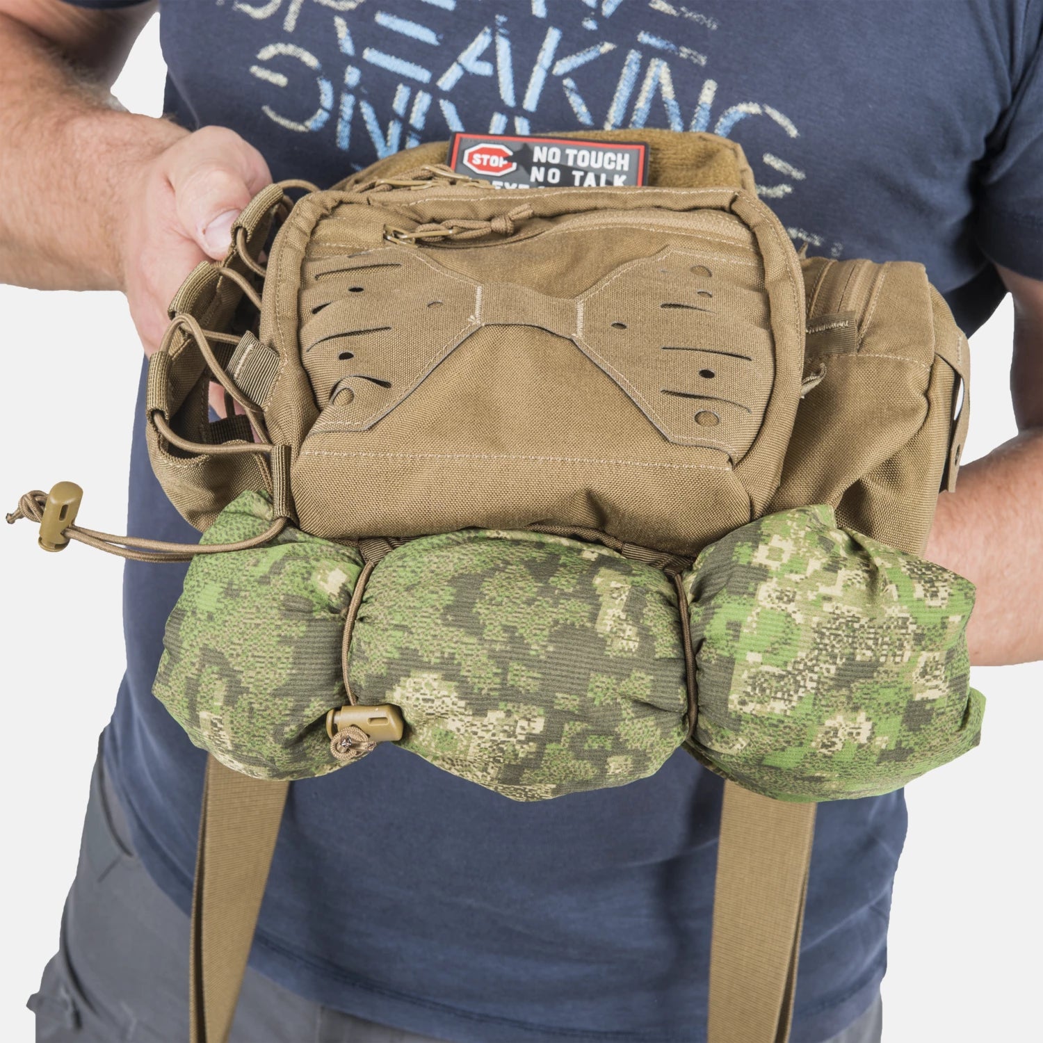 Helikon-Tex EDC taška cez rameno, Shadow Grey – detail 11