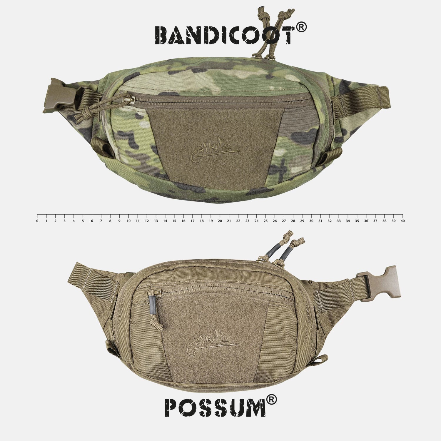 Helikon-Tex POSSUM WAIST ľadvinka, olivová – detail 3