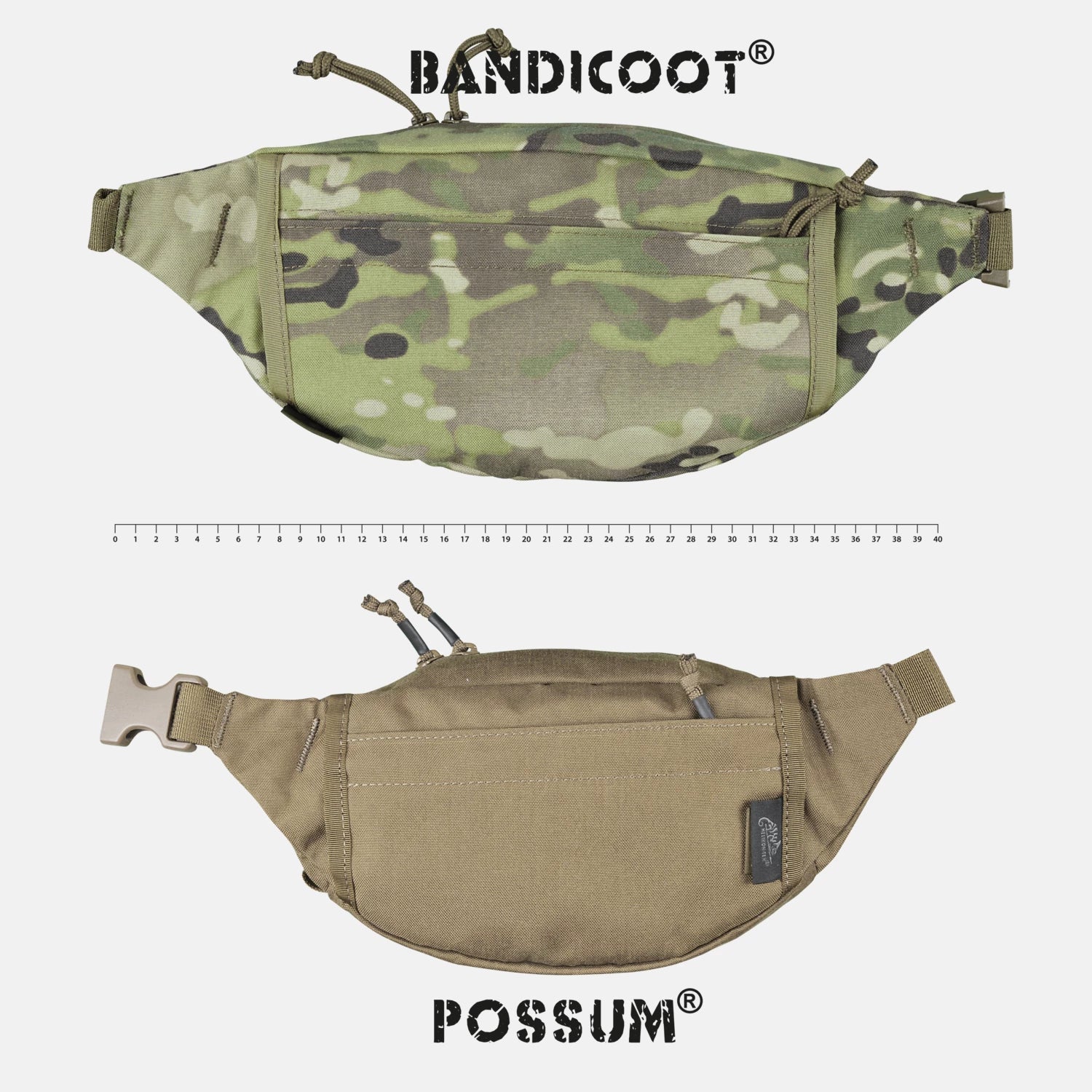 Helikon-Tex POSSUM ľadvinka Cordura, Shadow Grey – detail 5
