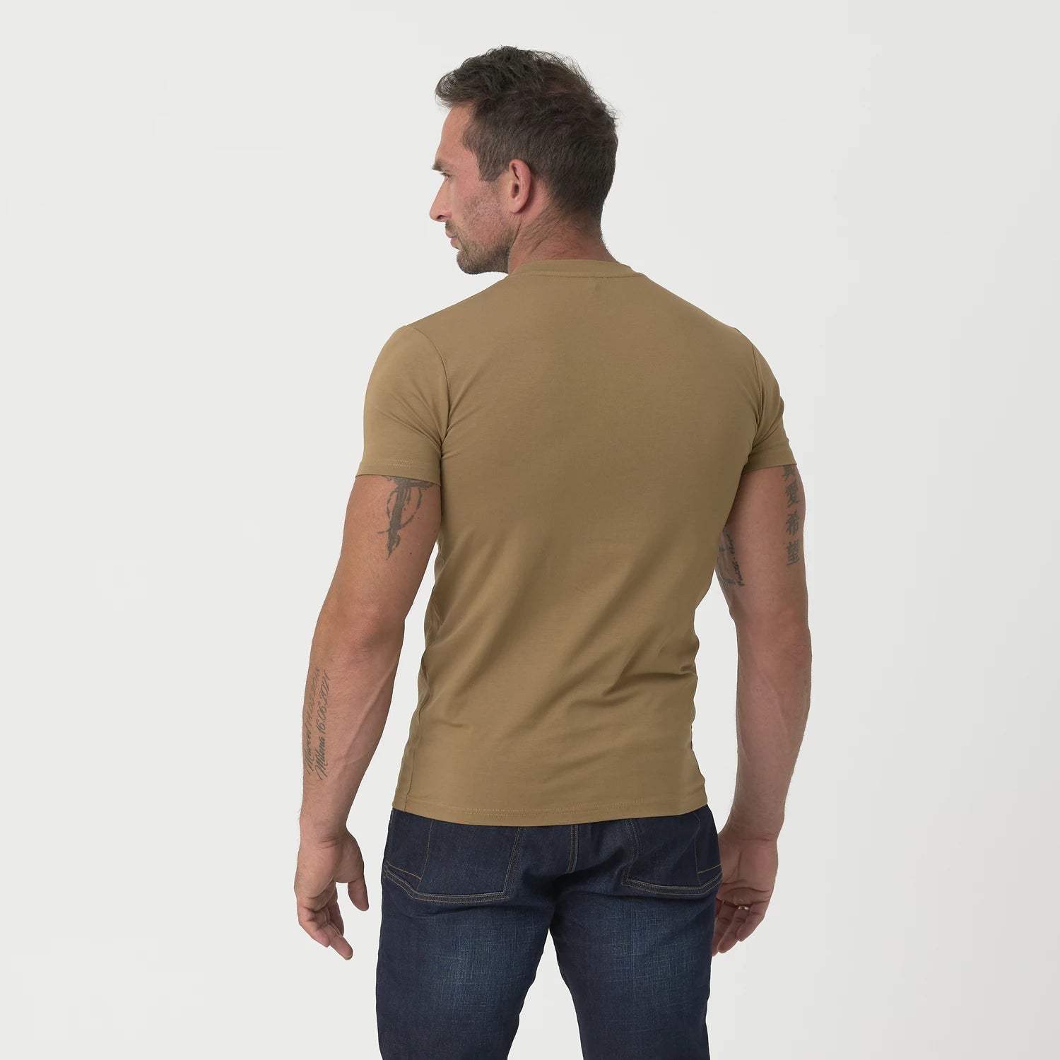 Helikon-Tex SLIM tričko z organickej bavlny, čierne – detail 2