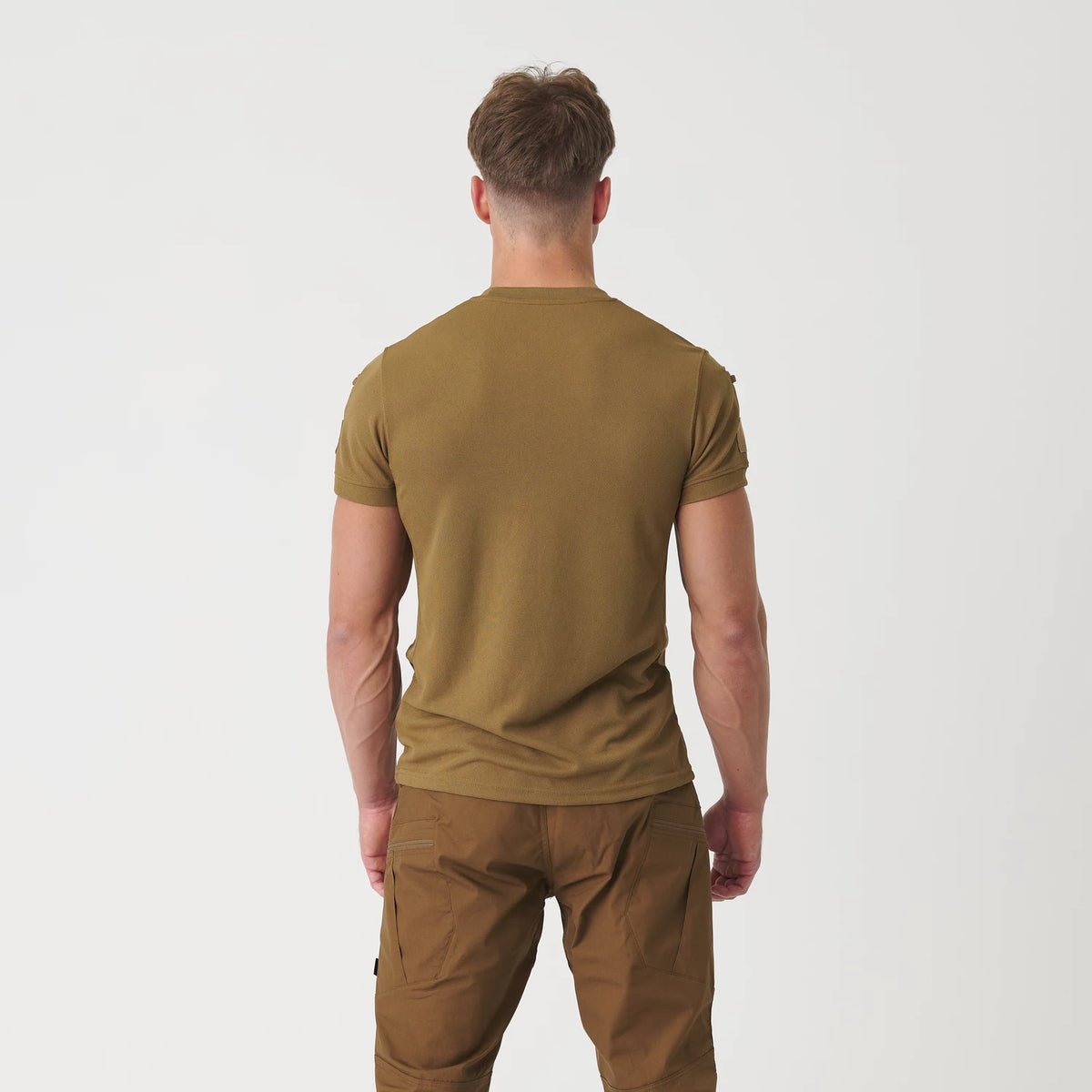 Helikon-Tex Tactical Top krátke tričko cool, čierne – detail 2