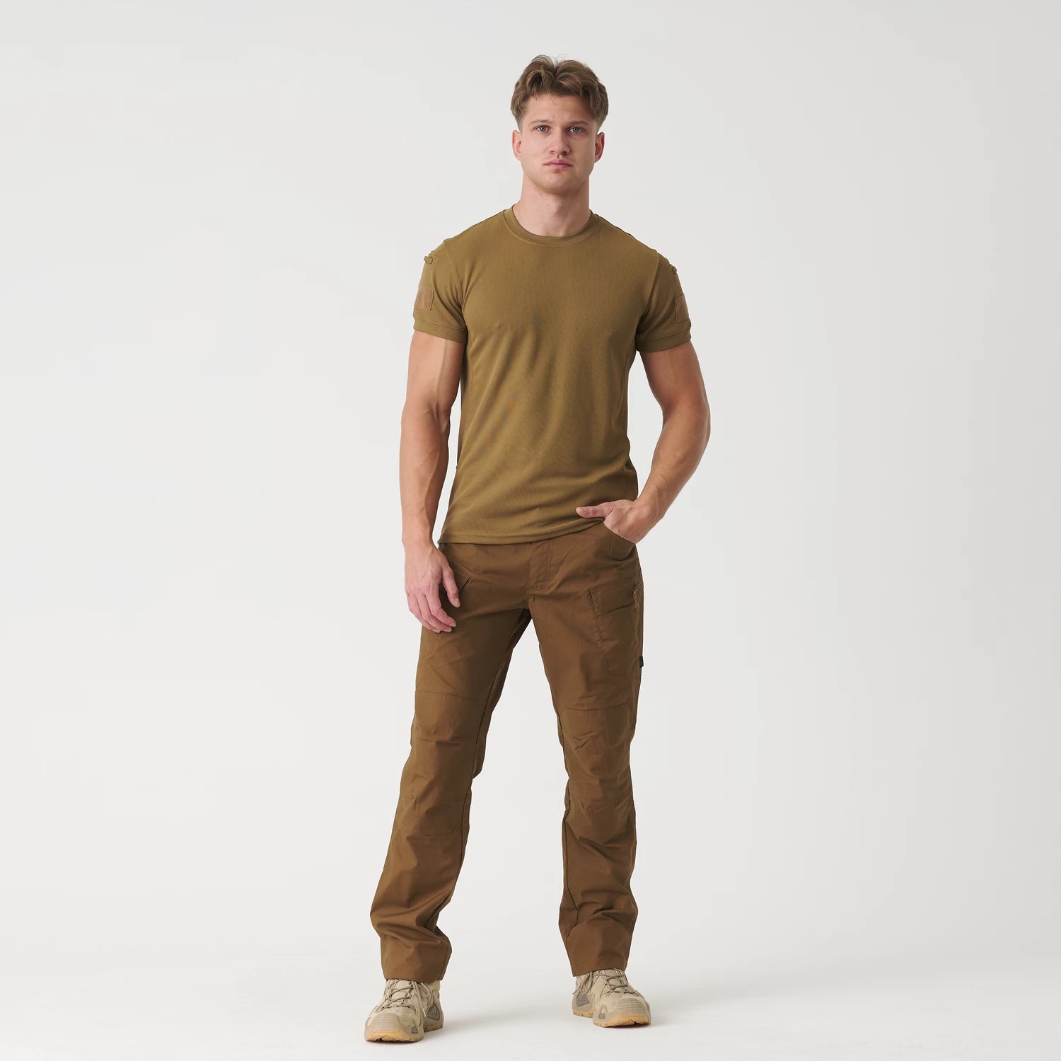 Helikon-Tex Top Cool tričko TopCool taktické, Khaki – detail 3