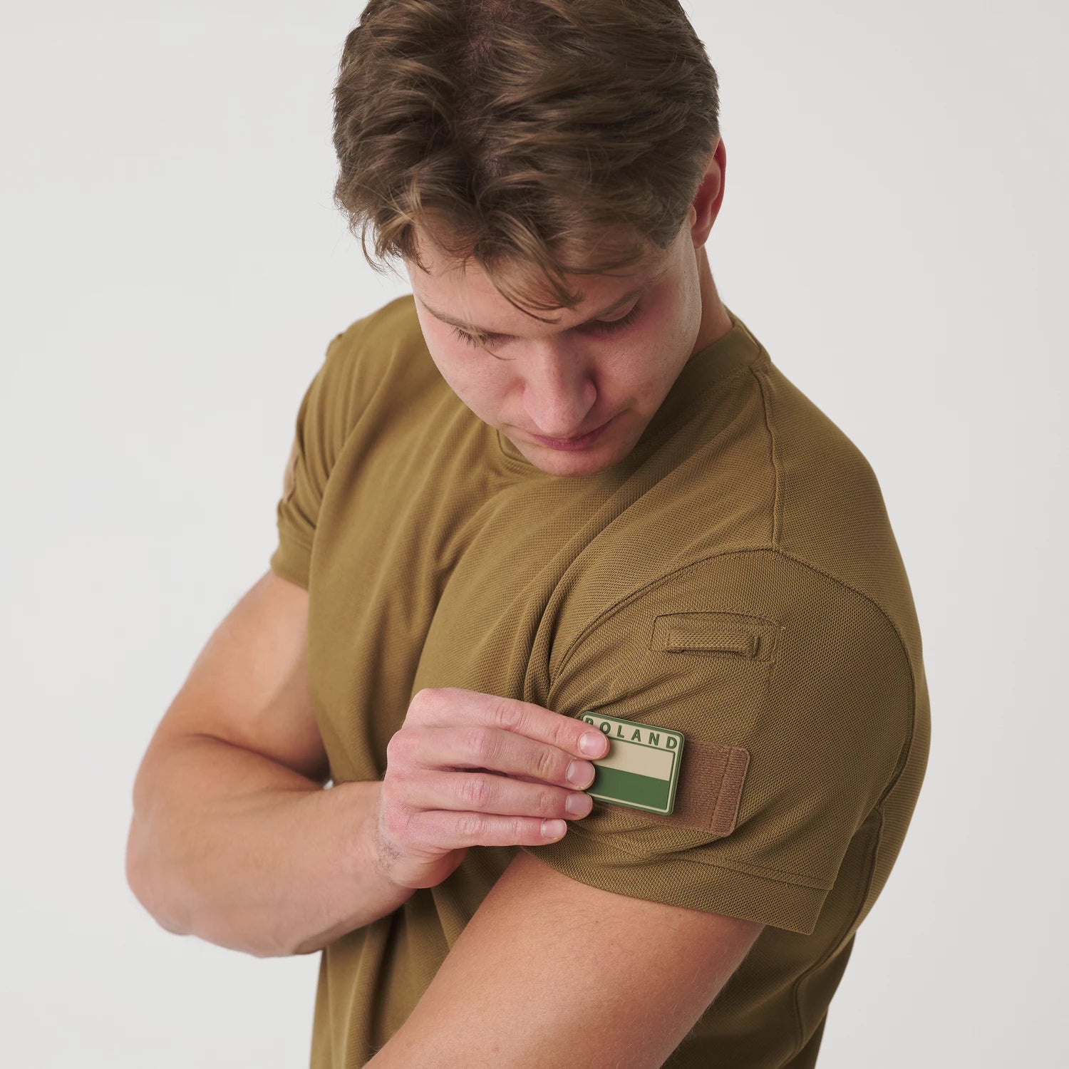 Helikon-Tex Top Cool tričko TopCool taktické, Khaki – detail 6