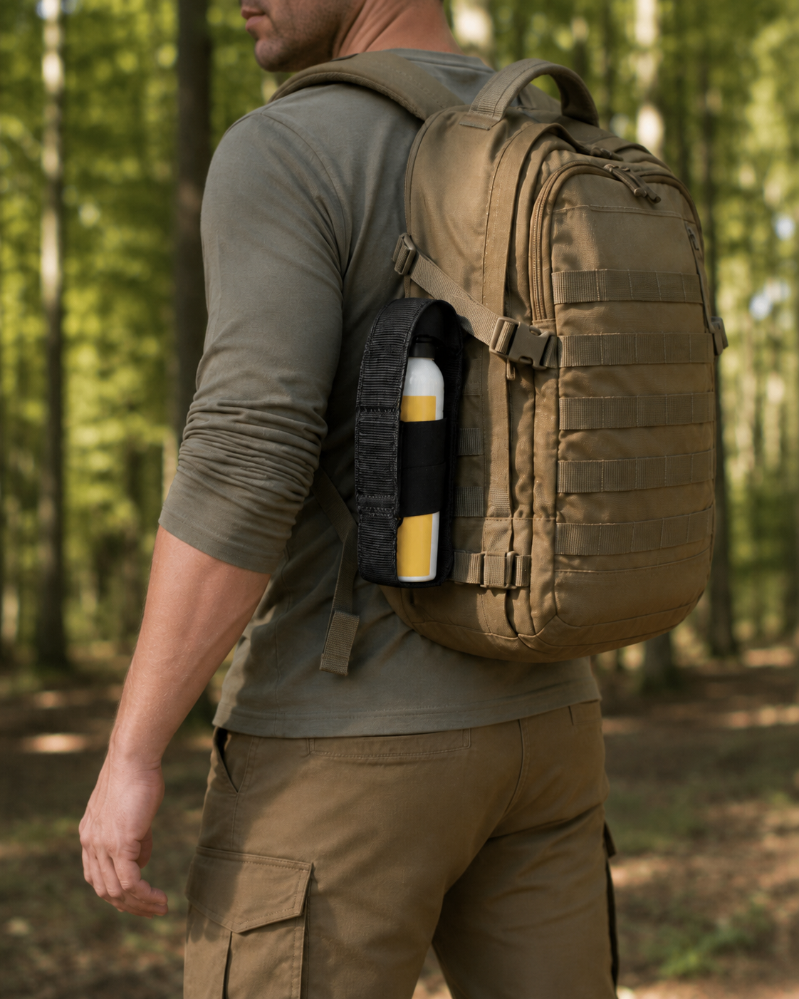 WARAGOD Outdoor Safety Set – bear spray, holster and bell