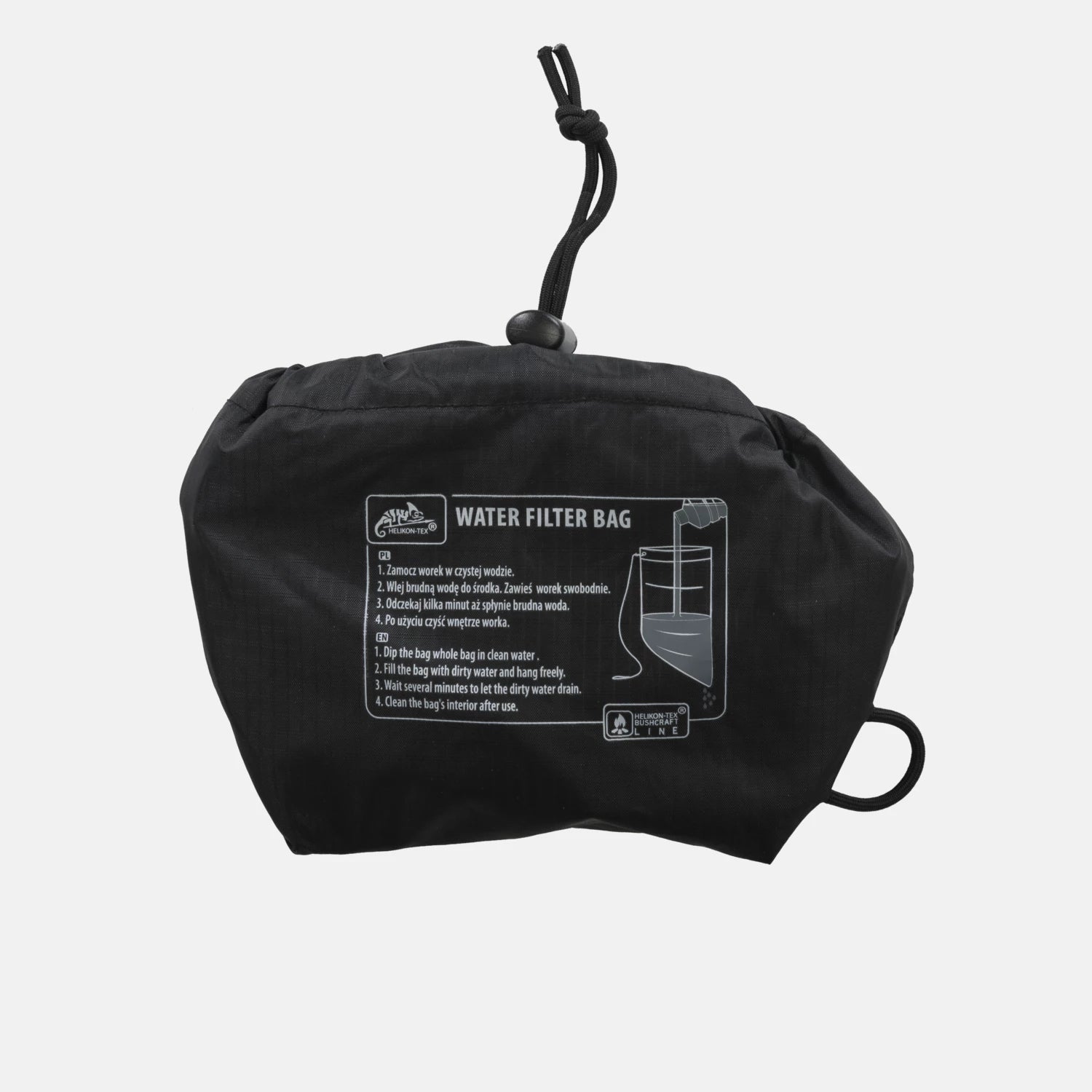 Helikon-Tex Survival vodný filter, biely / čierny A – detail 1