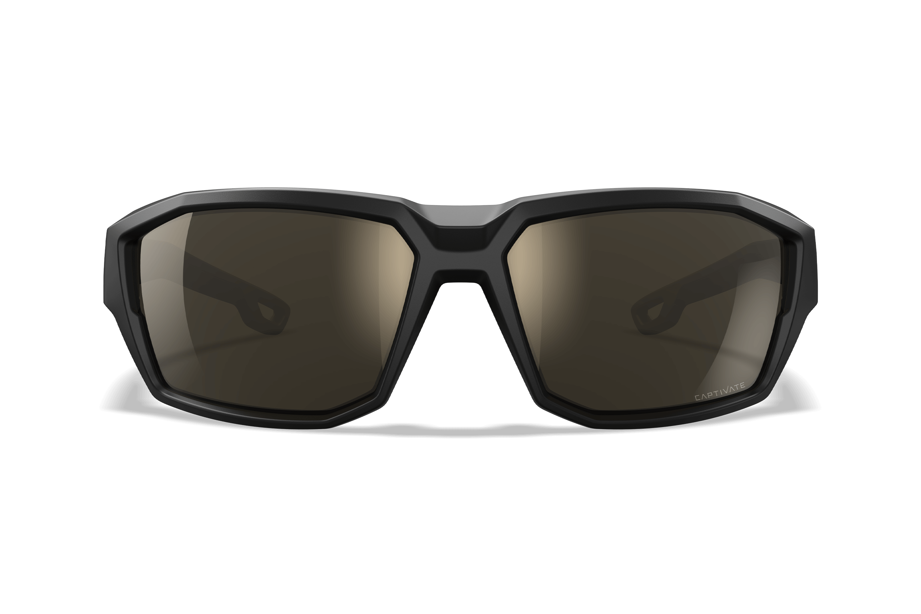 Wiley X Alpine balistické slnečné okuliare, Matte Black-Tan / CAPTIVATE Polarized Tungsten Mirror