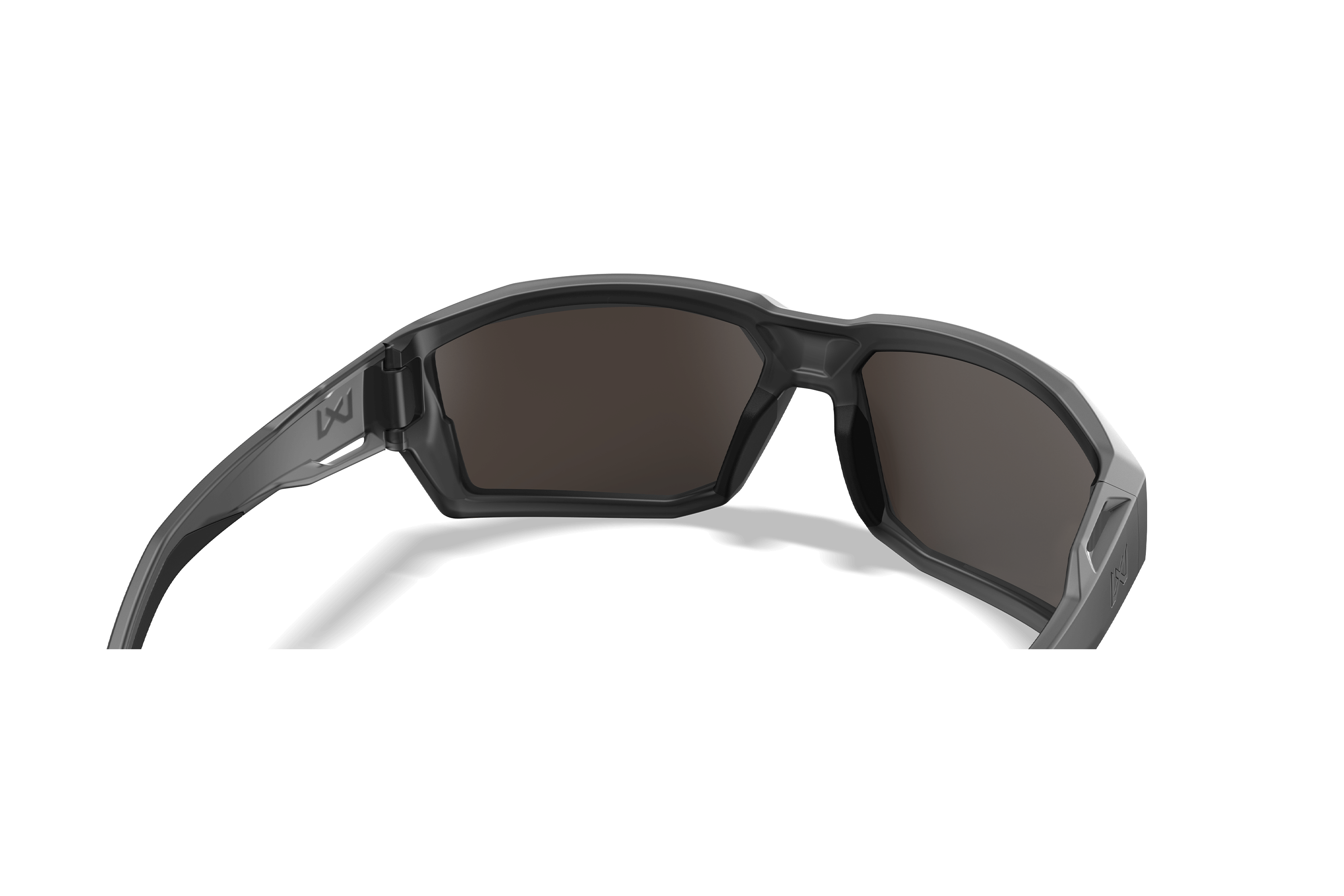 Wiley X Alpine balistické slnečné okuliare, Matte Translucent Black / CAPTIVATE Polarized Green Mirror